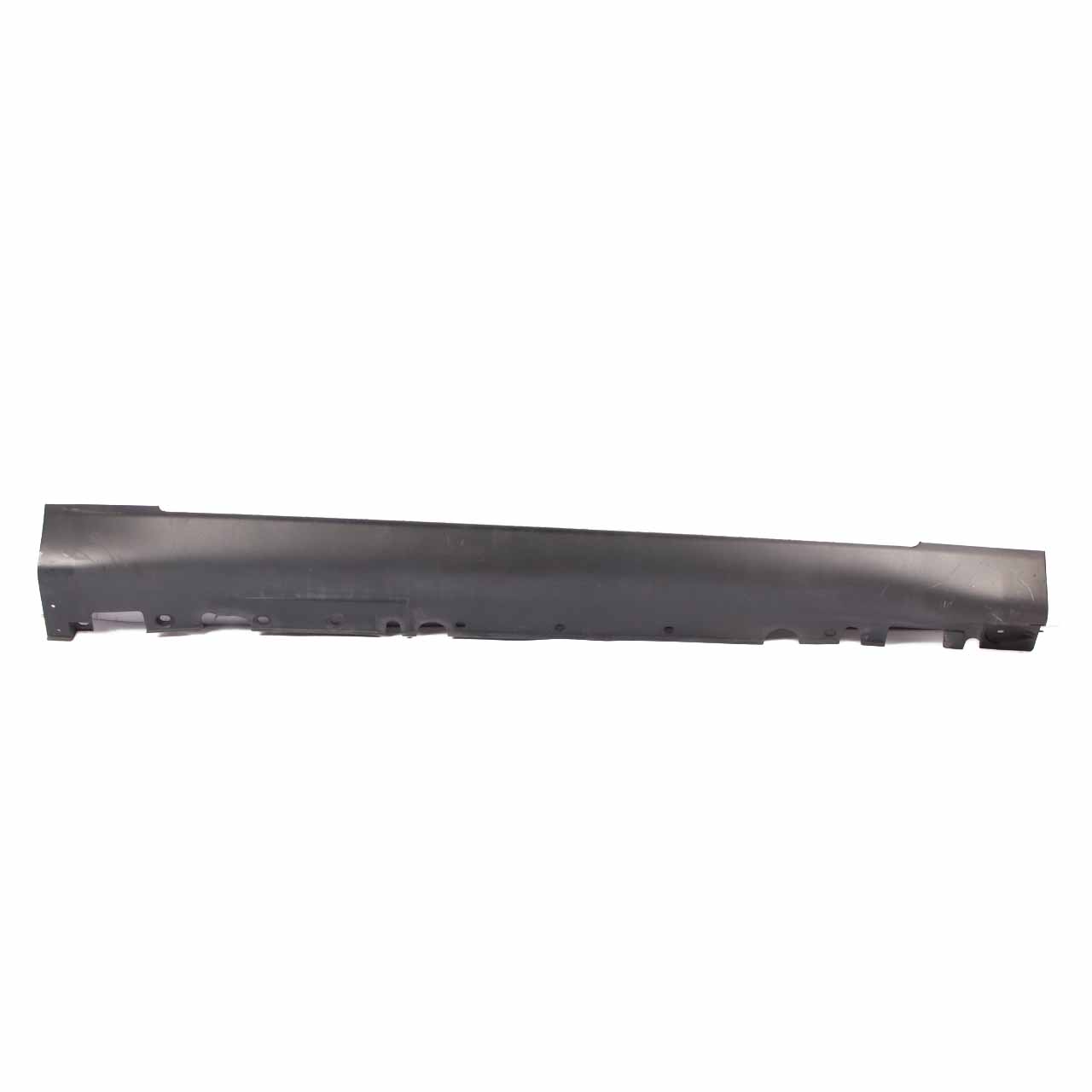 BMW X6 E71 Side Skirt Right O/S Sill Strip Cover Panel Aluminium Footplate Black