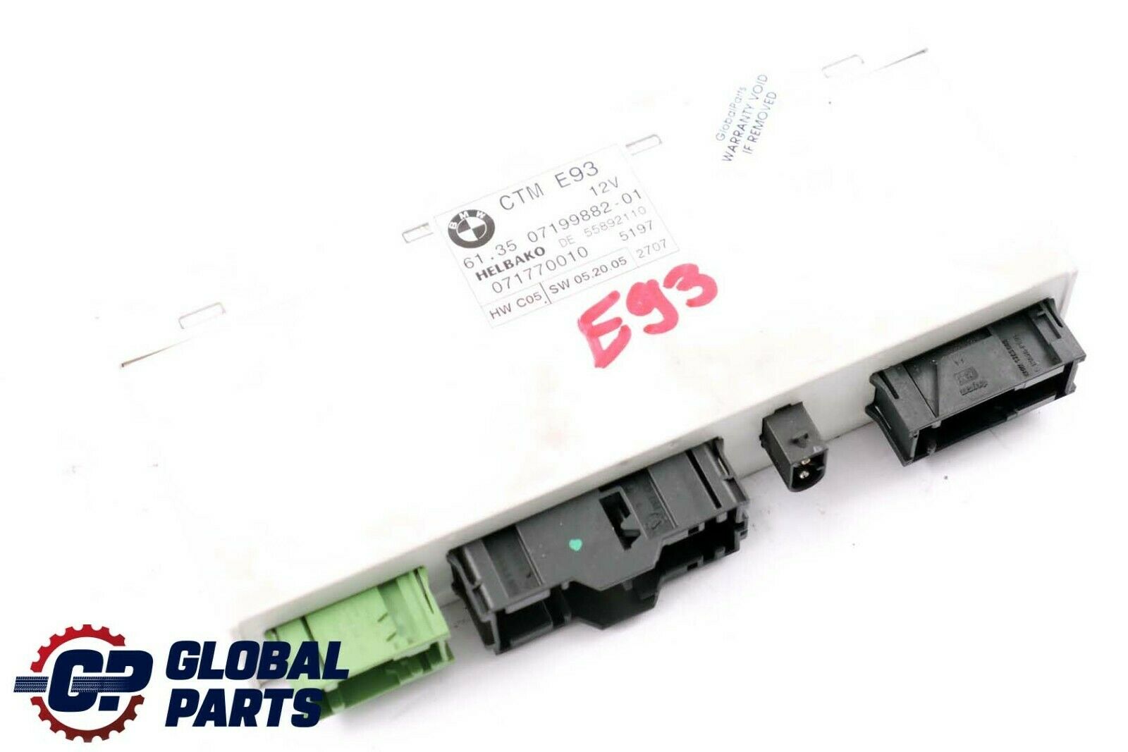 BMW 3 er E93 Cabrio Verdeck Modul ECU Module Steuergerät CTM 7199885 7199882