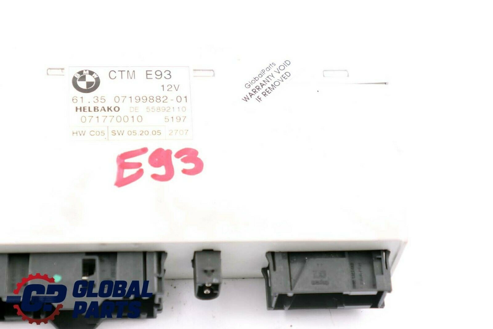 BMW 3 er E93 Cabrio Verdeck Modul ECU Module Steuergerät CTM 7199885 7199882