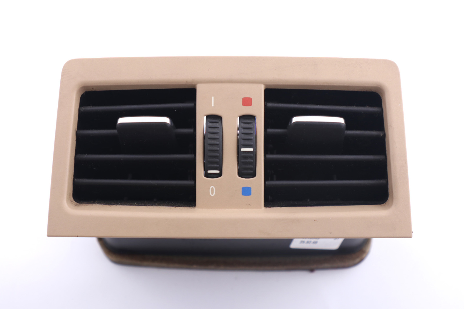 BMW 3 Reihe E90 E91 Frischluftgrill Fondraum SAVANNABEIGE 6932023