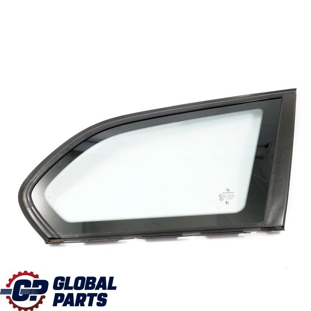 BMW 3 Series E91 Touring Rear Right Window Glass O/S Glanzschwarz High Gloss