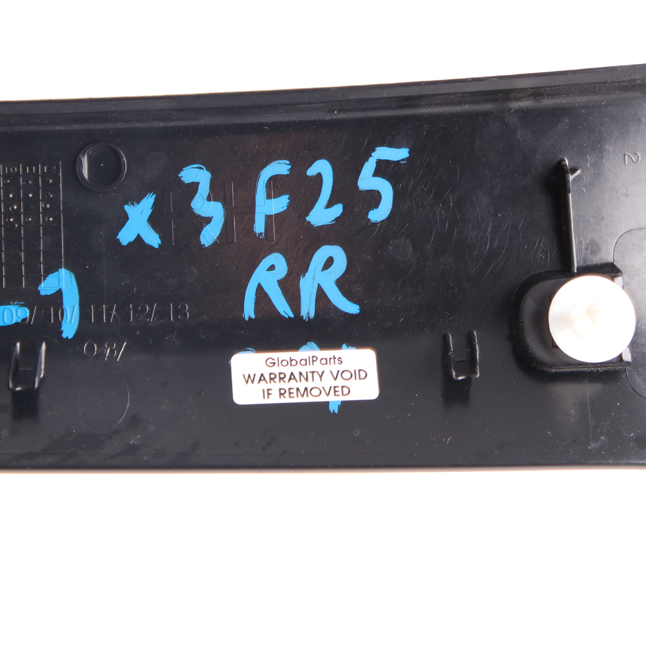 BMW F25 Kofferraumdeckel Verkleidung hinten rechts Abdeckung schwarz 7221298