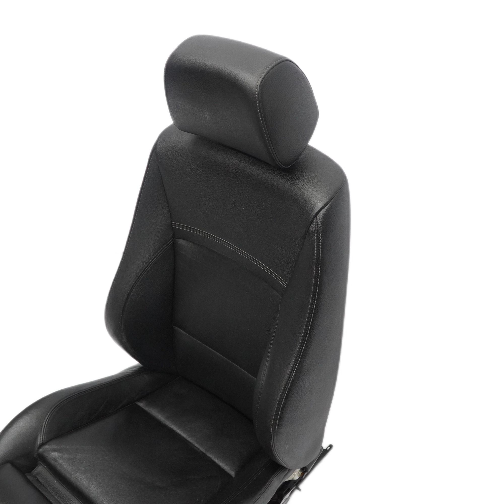 Vordersitz BMW E90 E91 LCI M Sport Vorne Rechts Schwarz Leder Dakota Interieur