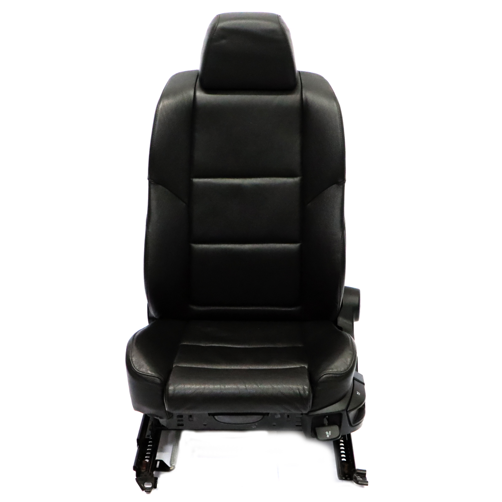 Vordersitz BMW E60 E61 M Sport Schwarz Leder Dakota Links Interieur