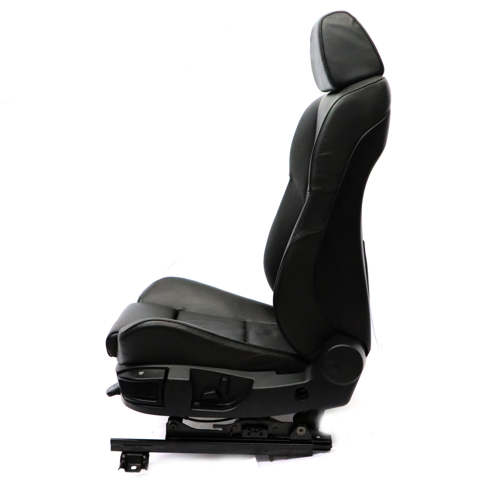 Vordersitz BMW E60 E61 M Sport Schwarz Leder Dakota Links Interieur