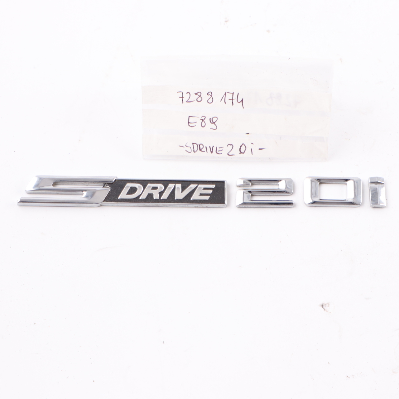 BMW Z4 E89 N20 Emblem Badge Lettering SDrive 20i Logo Trim 7288174