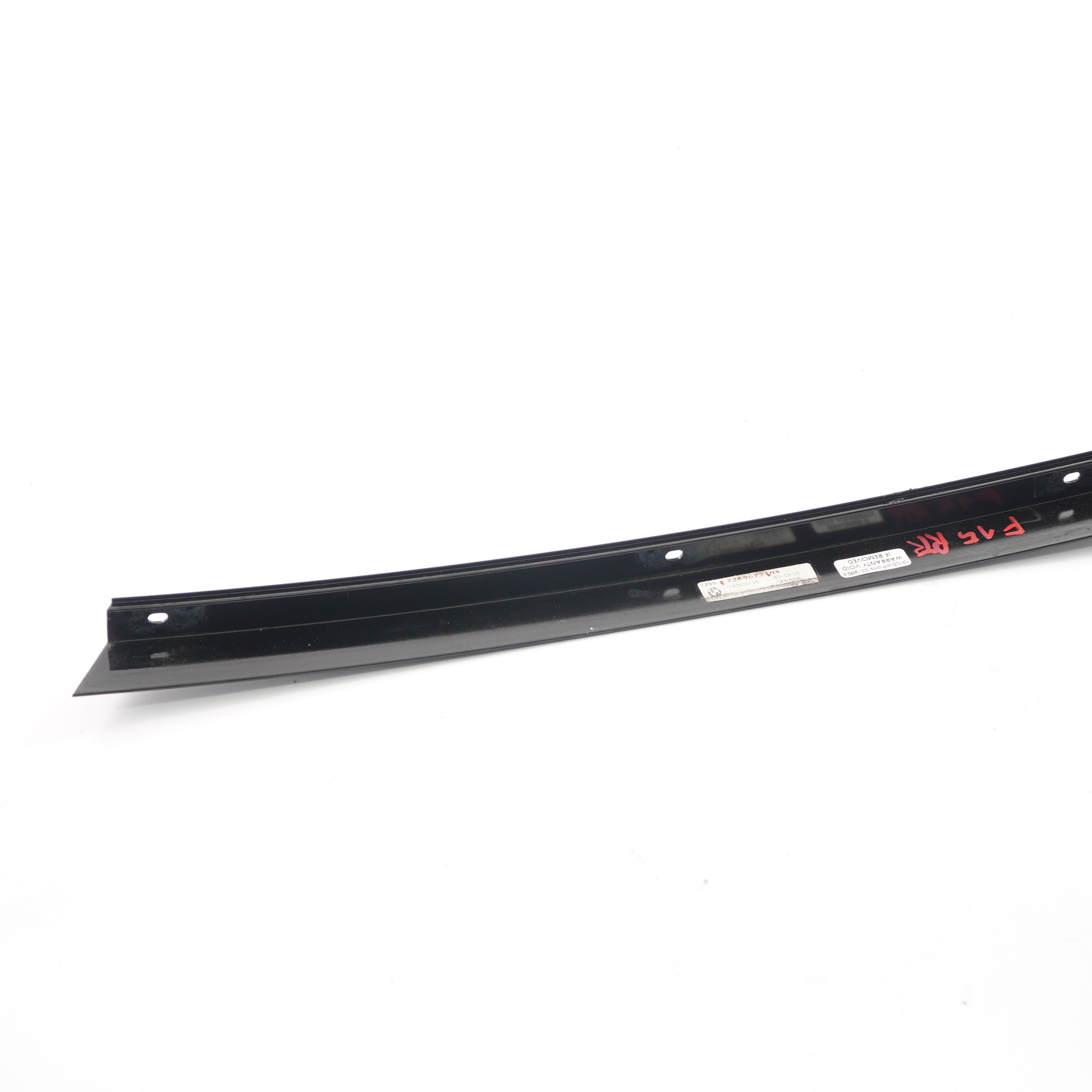 BMW X5 F15 Cover Column C Rear Right O/S Door Trim Strip High Gloss 7289672