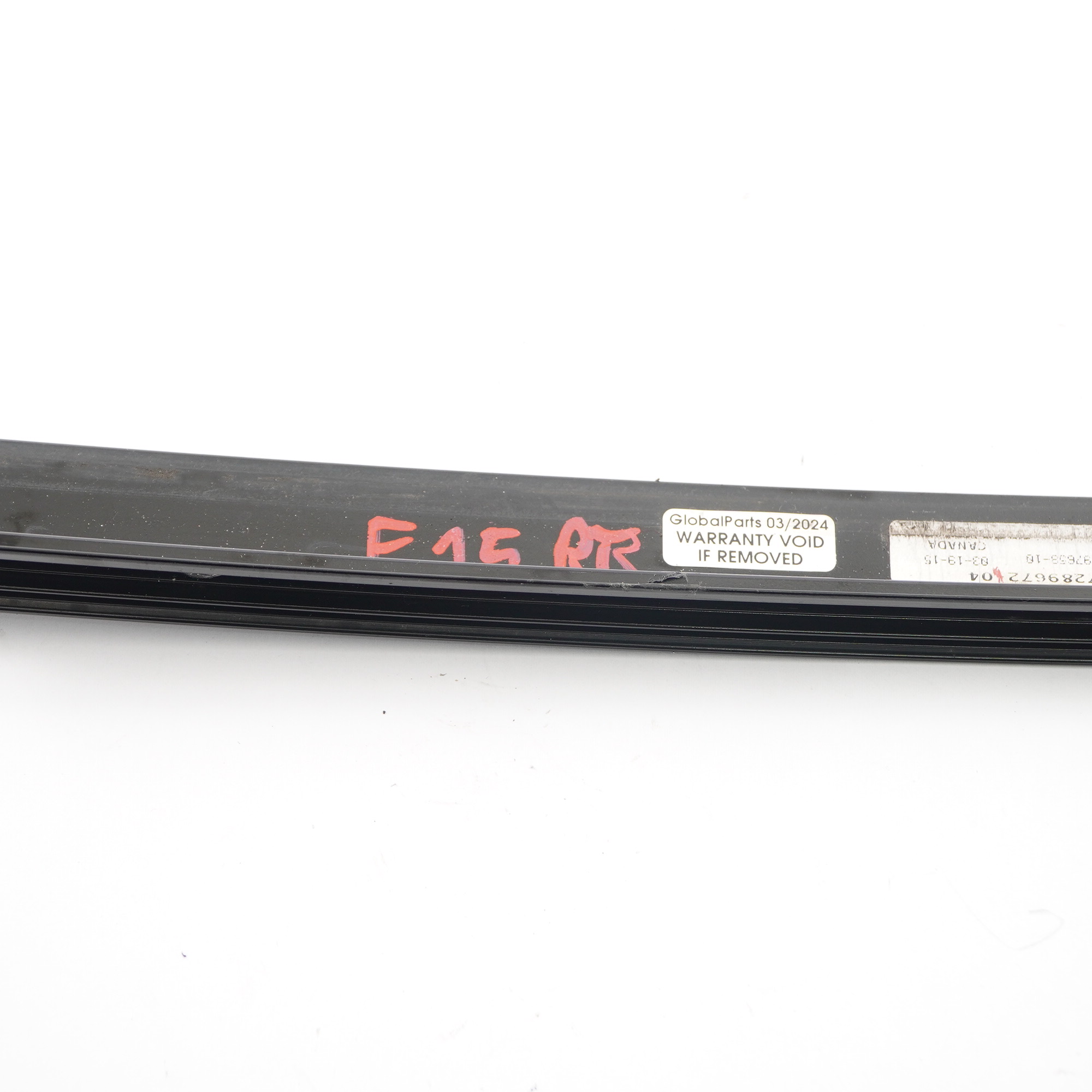 BMW X5 F15 Cover Column C Rear Right O/S Door Trim Strip High Gloss 7289672