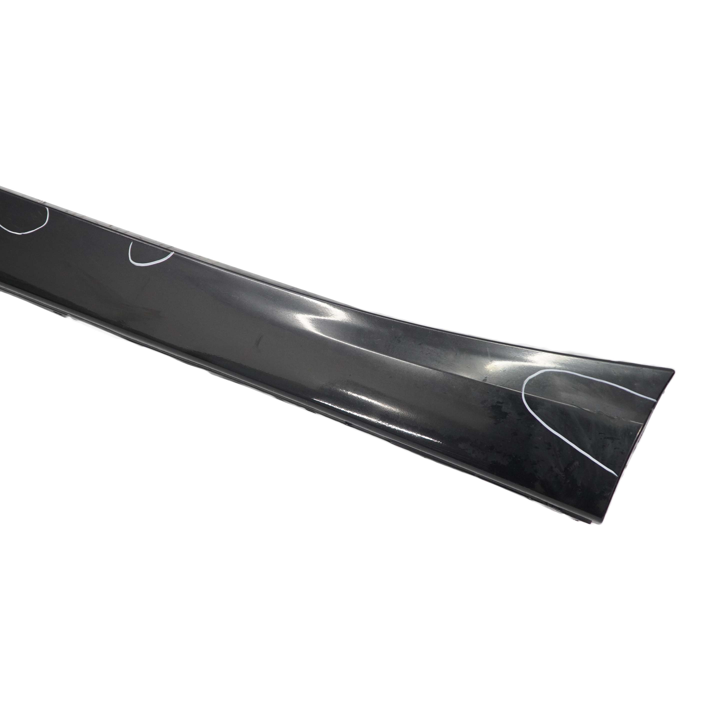 BMW 1 F20 Sill Strip Side Skirt Left N/S Black Sapphire Metallic - 475