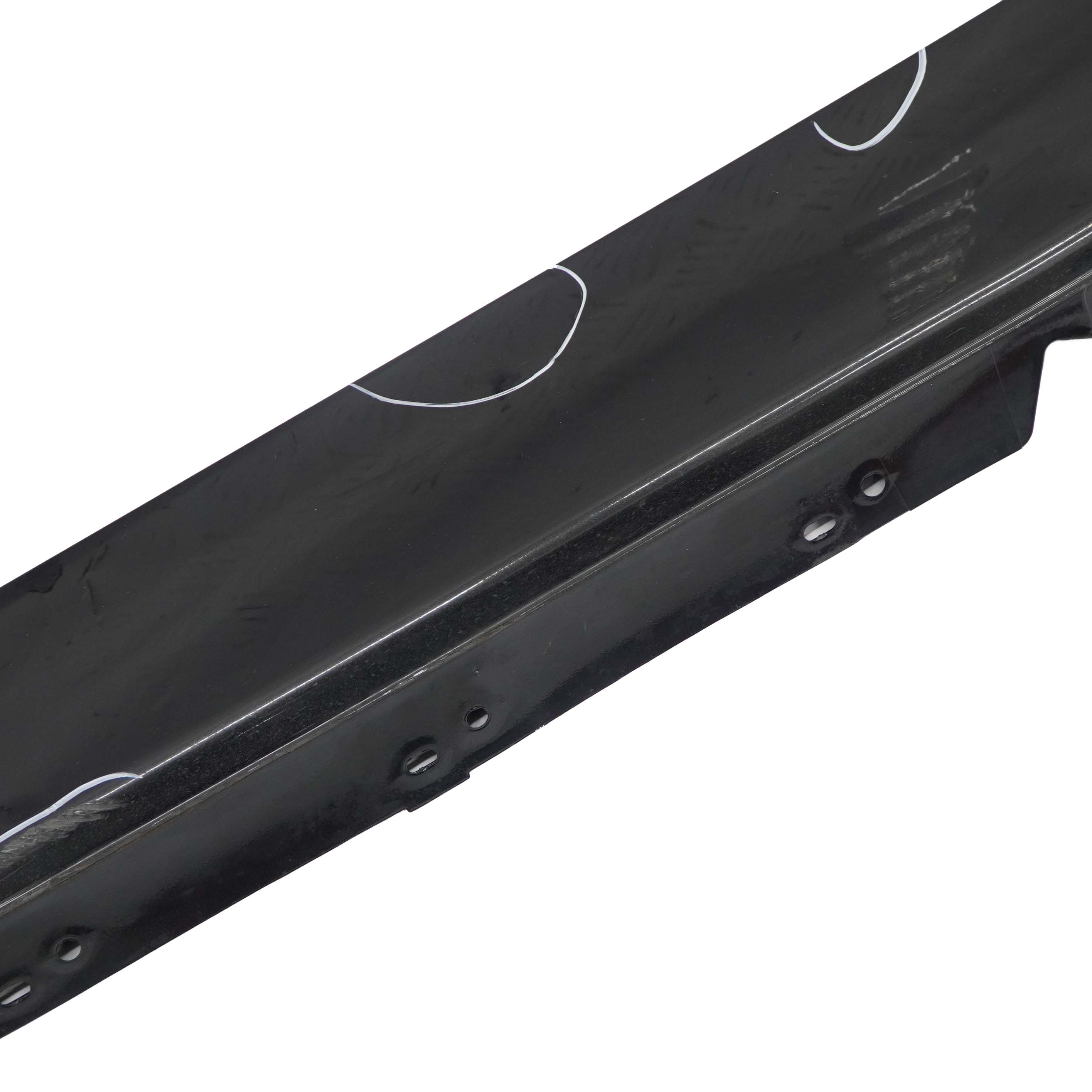 BMW 1 F20 Sill Strip Side Skirt Left N/S Black Sapphire Metallic - 475