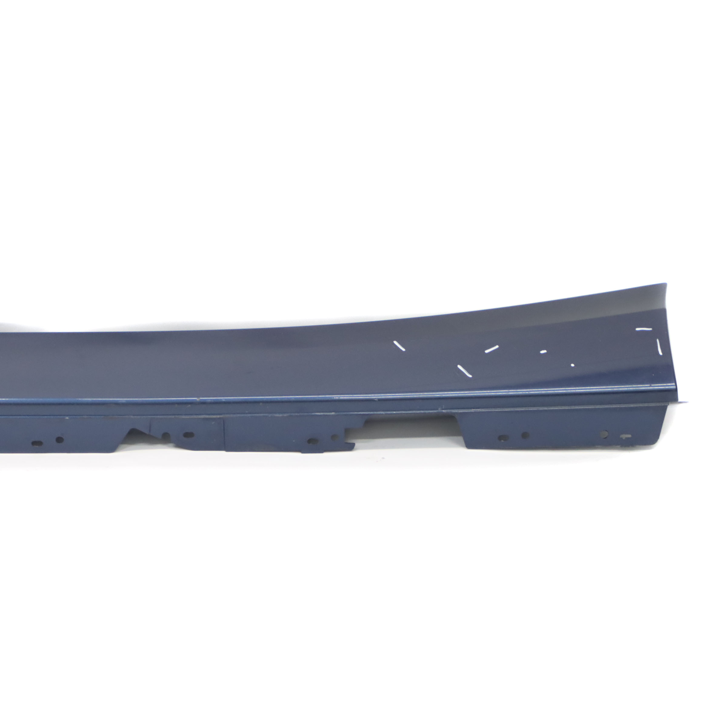 BMW F20 Side Skirt Door Sill Strip Covering Left N/S Tiefseeblau Blue - A76