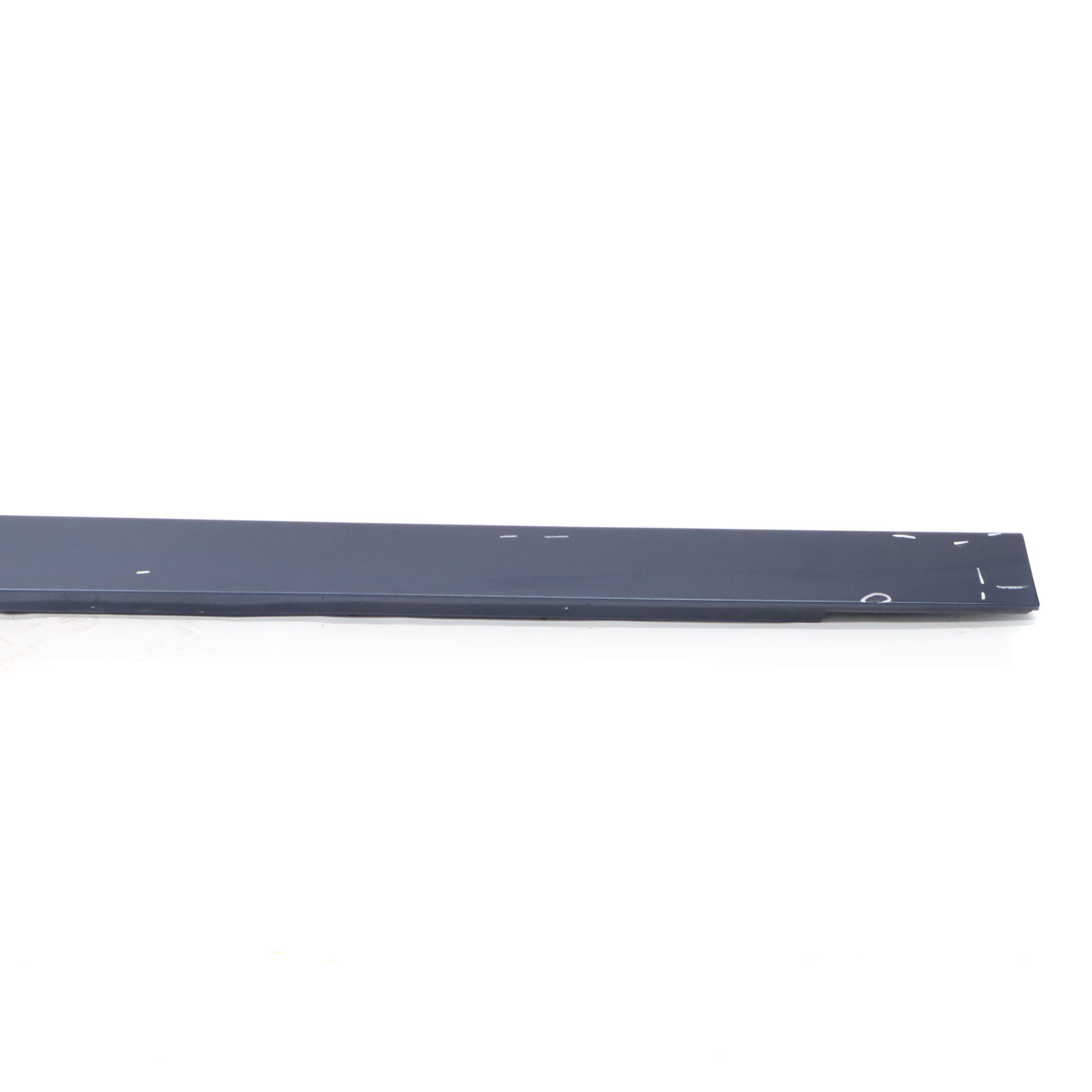 BMW F20 Side Skirt Door Sill Strip Covering Left N/S Tiefseeblau Blue - A76