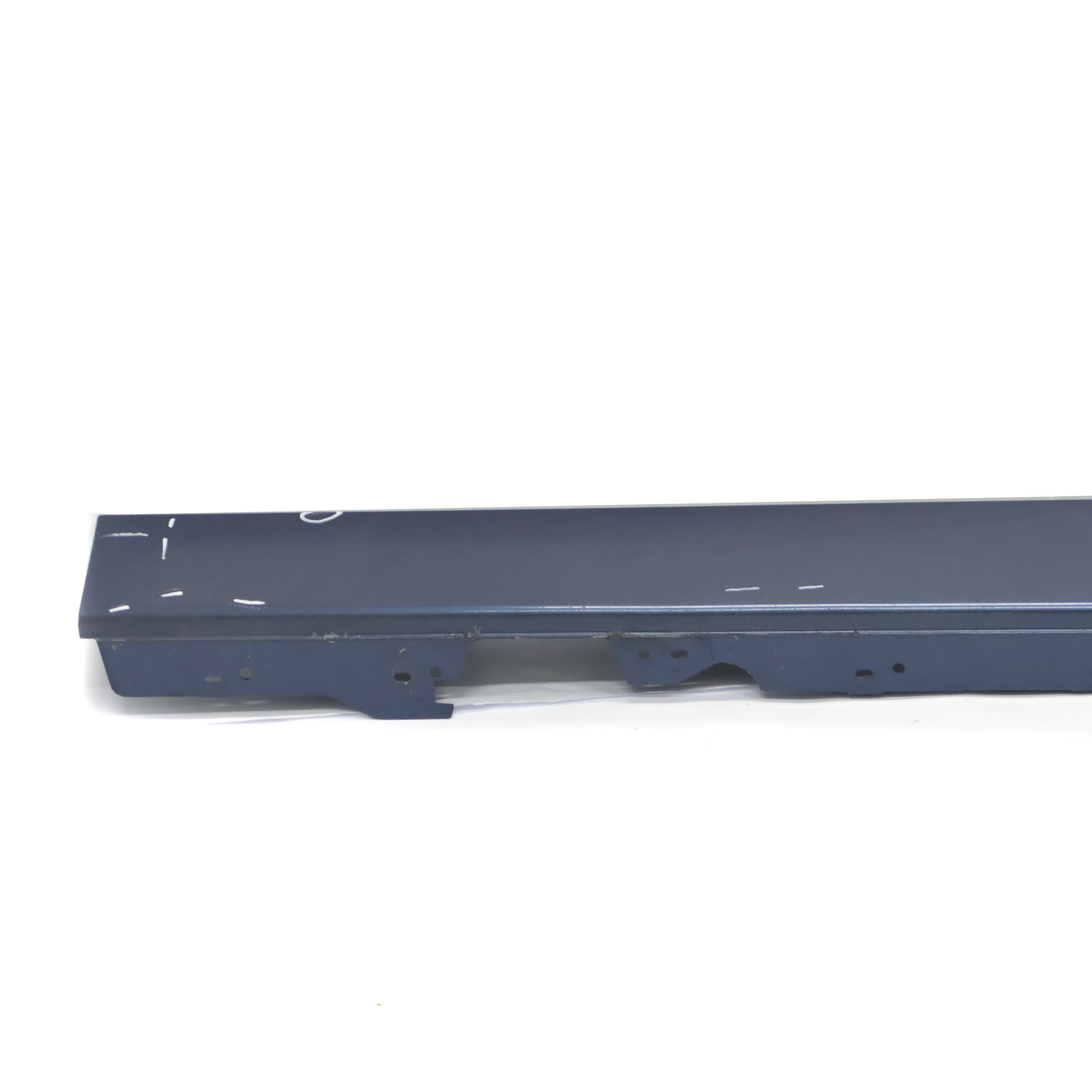 BMW F20 Side Skirt Door Sill Strip Covering Left N/S Tiefseeblau Blue - A76