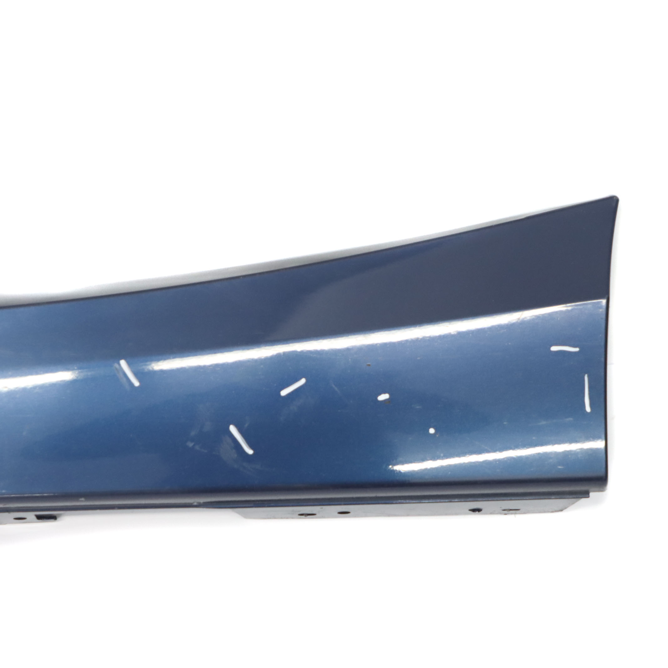 BMW F20 Side Skirt Door Sill Strip Covering Left N/S Tiefseeblau Blue - A76