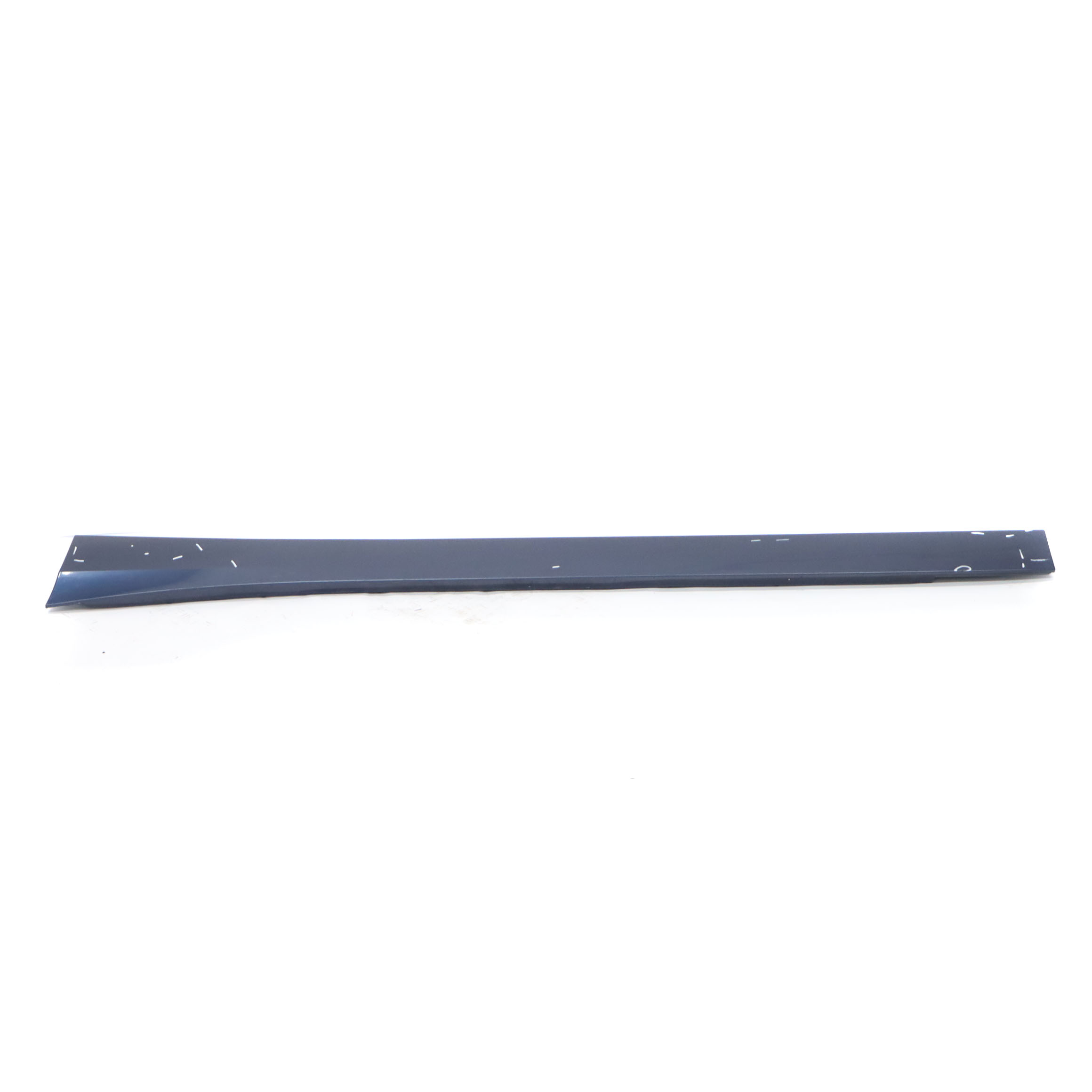 BMW F20 Side Skirt Door Sill Strip Covering Left N/S Tiefseeblau Blue - A76