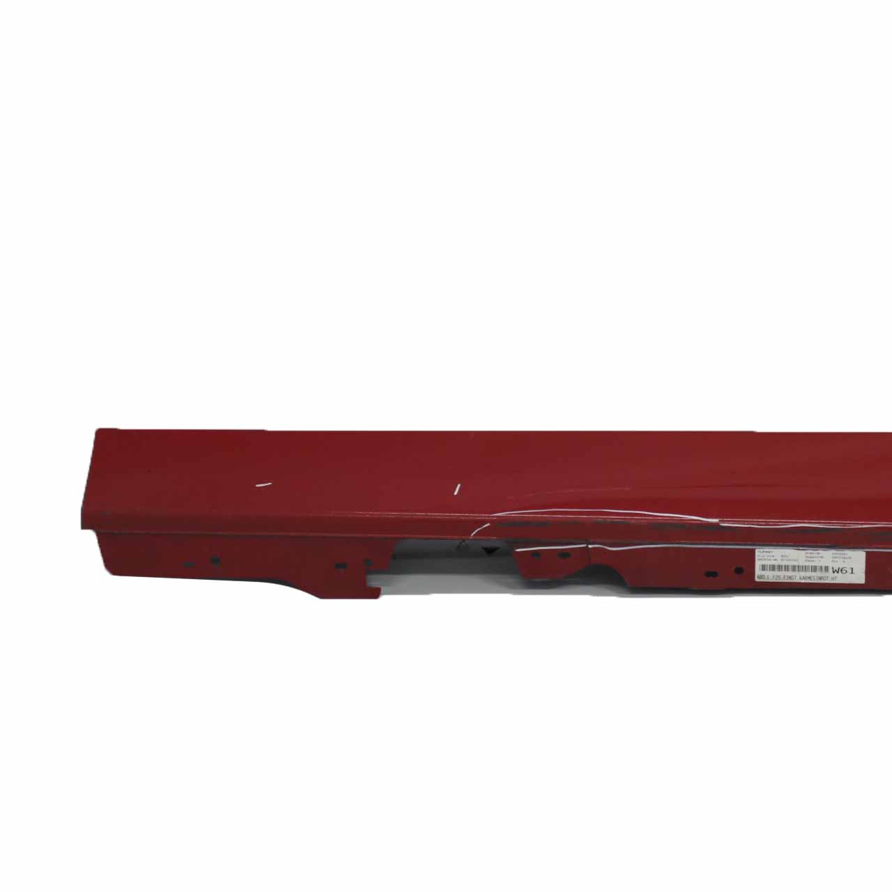 BMW F20 Sill Strip Side Skirt Left N/S Karmesinrot Crimson Red - A61