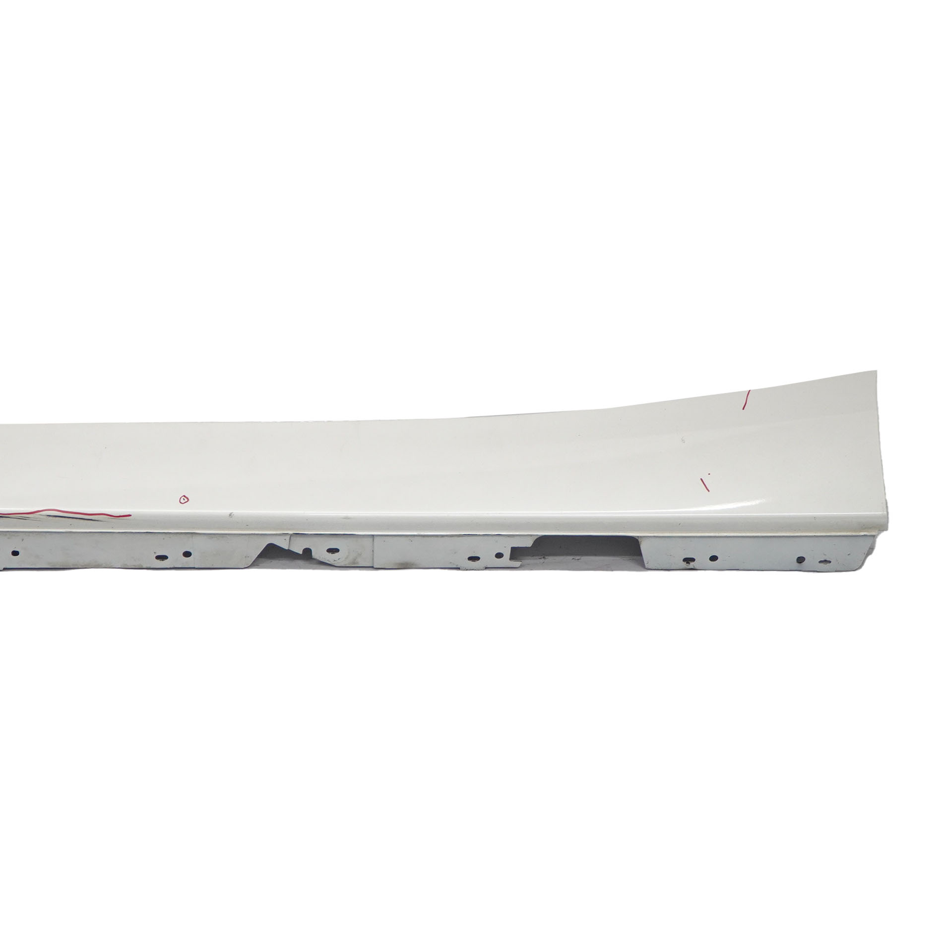 BMW F20 Side Skirt Door Sill Strip Cover Left N/S Mineral White Metallic - A96