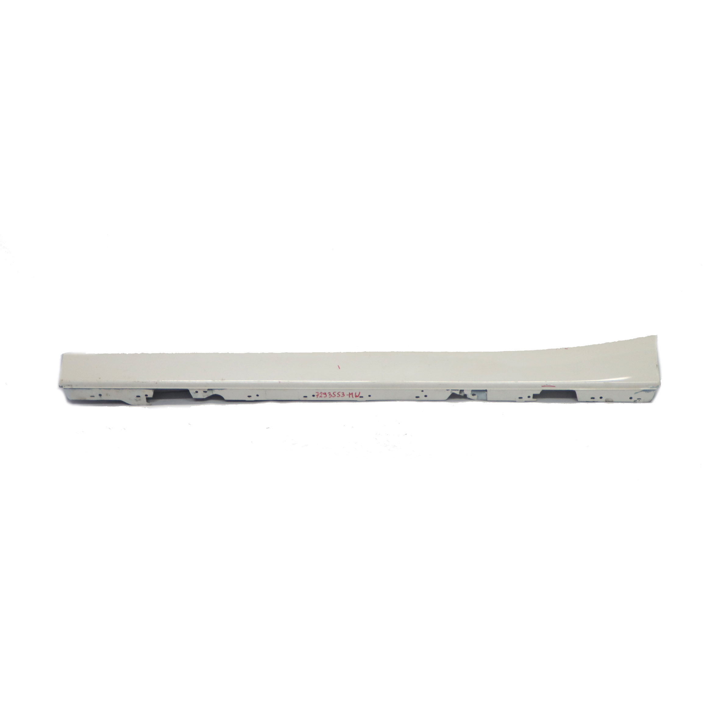 BMW F20 Side Skirt Door Sill Strip Cover Left N/S Mineral White Metallic - A96