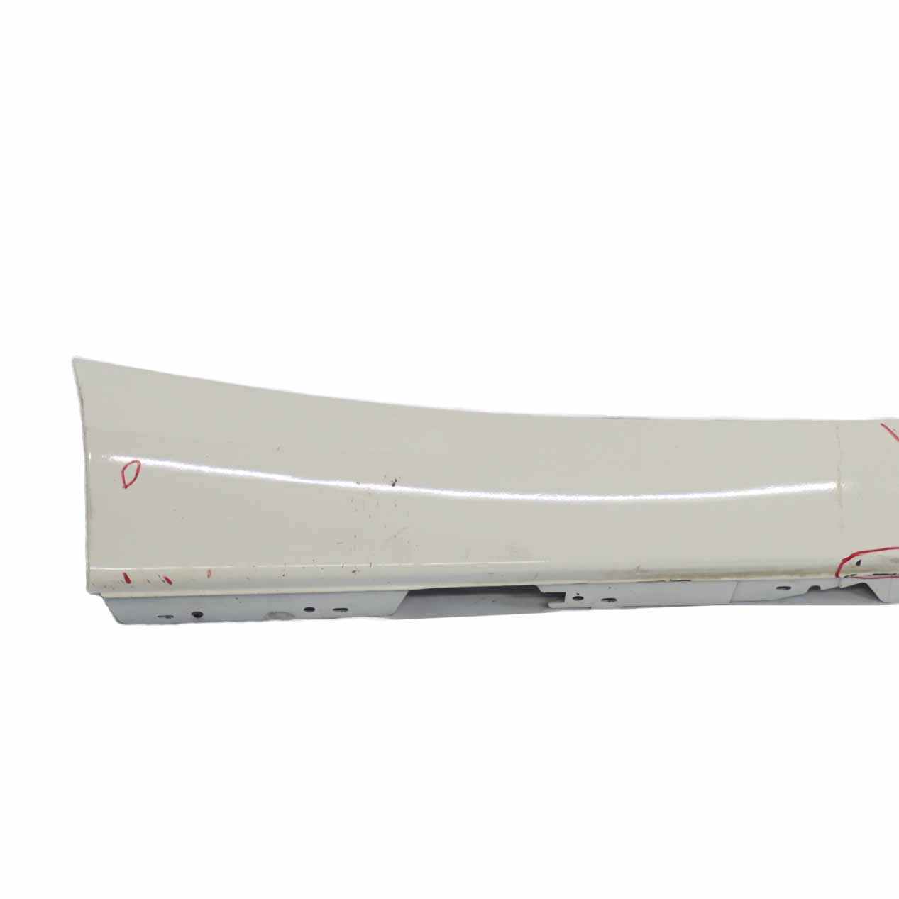 BMW F20 Sill Strip Side Skirt Right O/S Mineralweiss Mineral White - A96