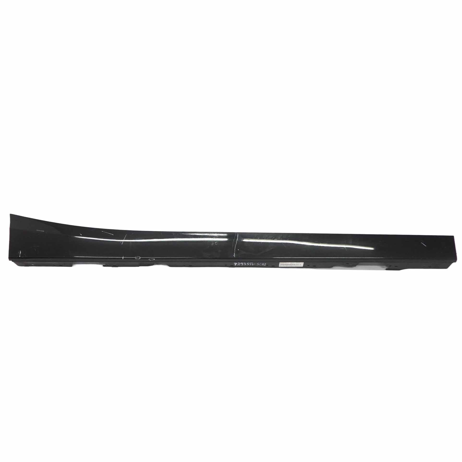 BMW F20 Side Skirt Sill Strip Right O/S Panel Schwarz 2 Black - 668