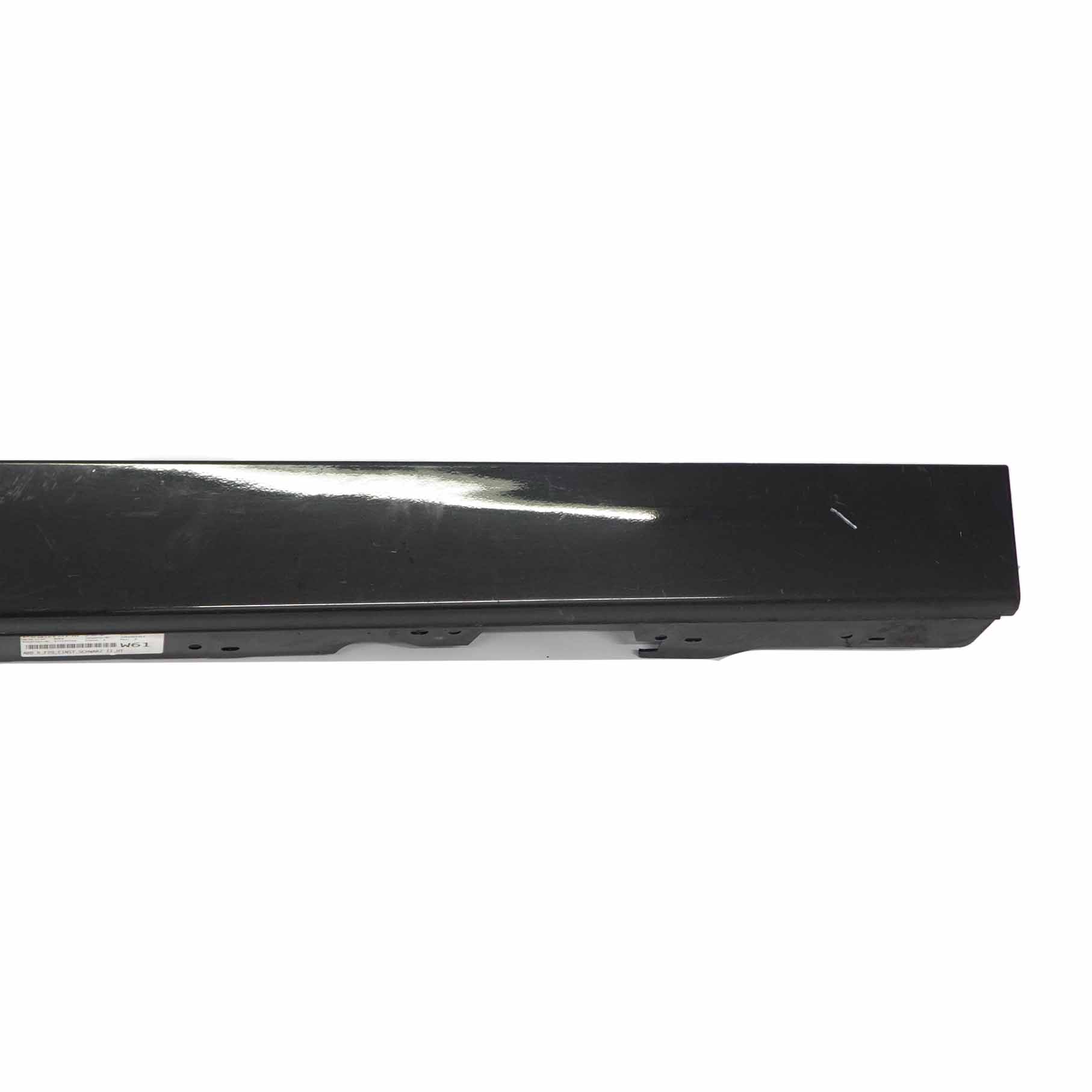 BMW F20 Side Skirt Sill Strip Right O/S Panel Schwarz 2 Black - 668