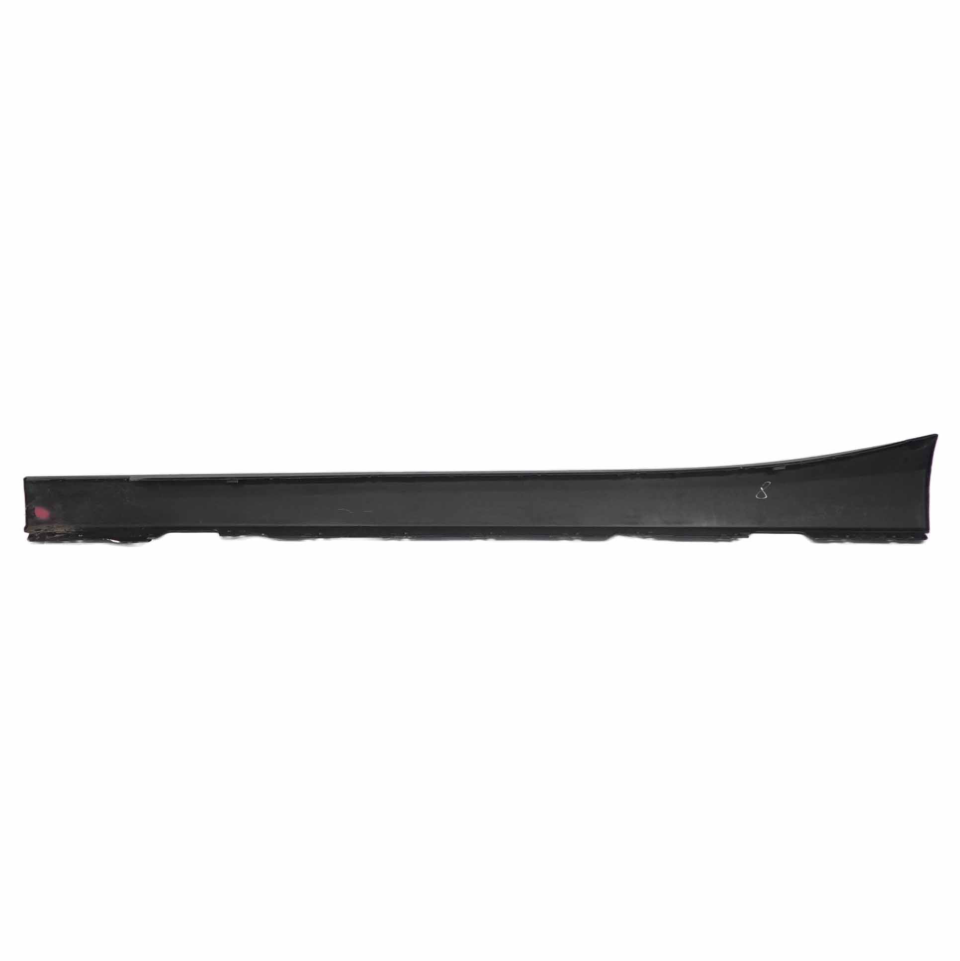 BMW F20 Side Skirt Sill Strip Right O/S Panel Schwarz 2 Black - 668