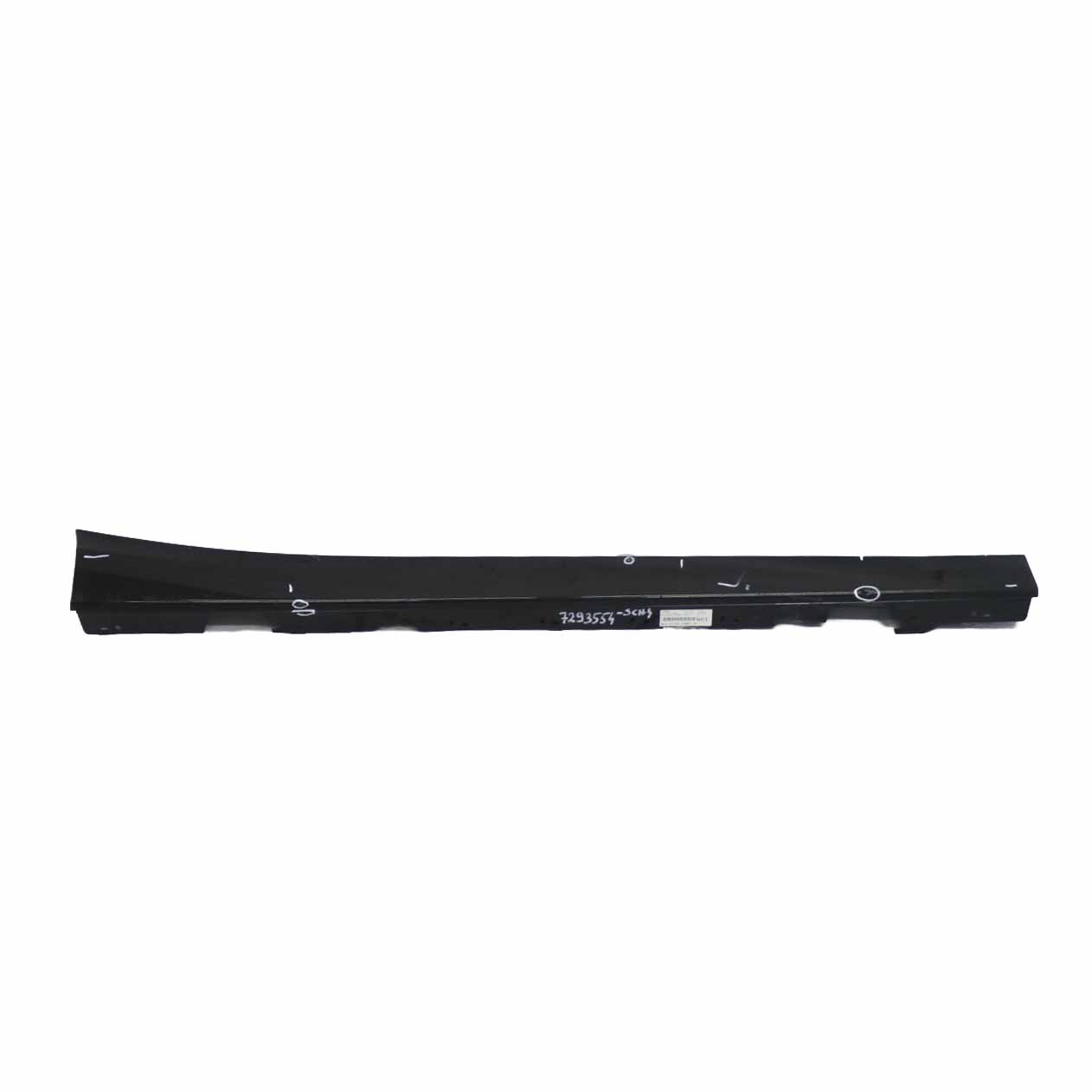 BMW F20 Side Skirt Sill Strip Right O/S Panel Schwarz 2 Black - 668