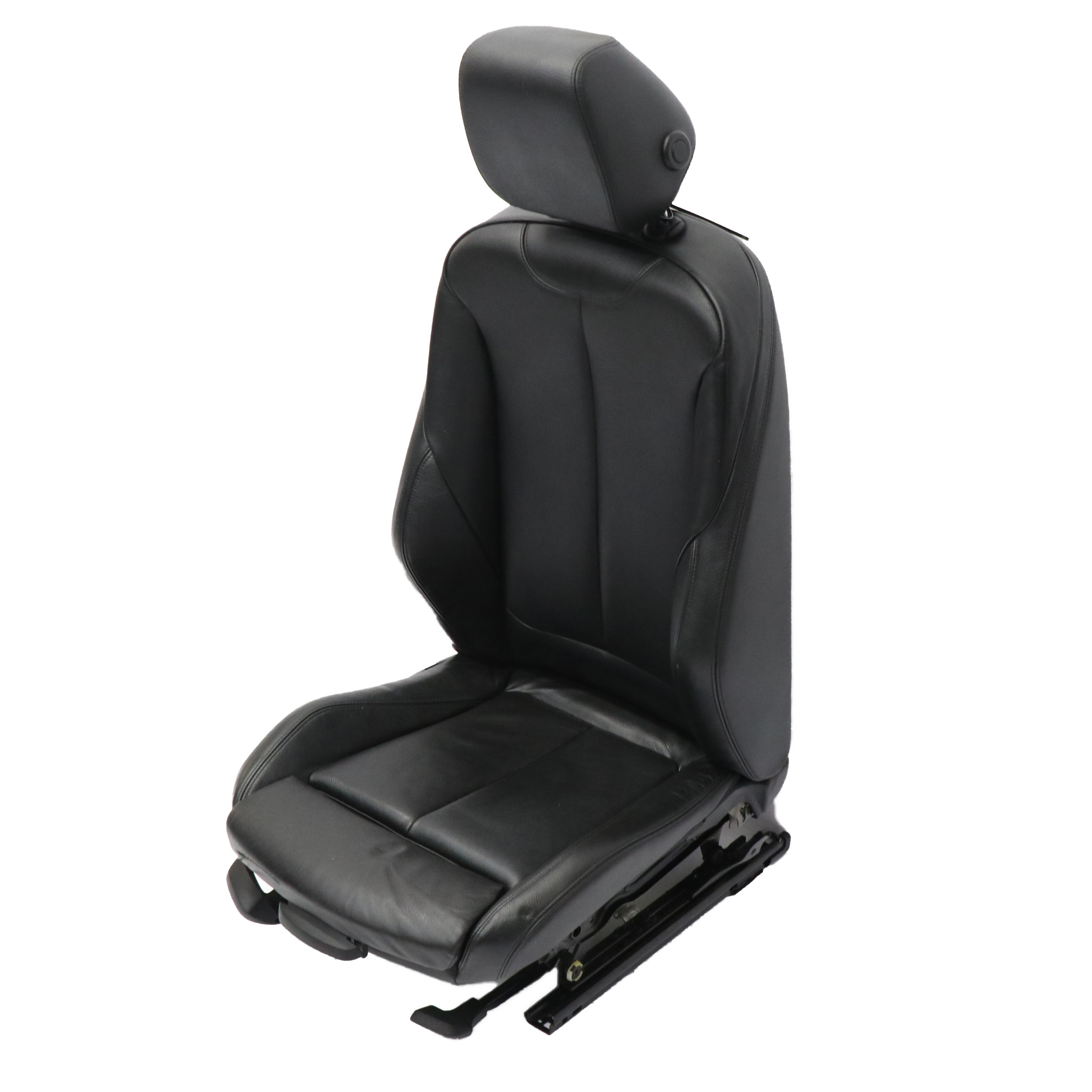 BMW F30 F31 Vorne Rechts Sitz Beheizt Sport Schwarz Leder Dakota Interieur