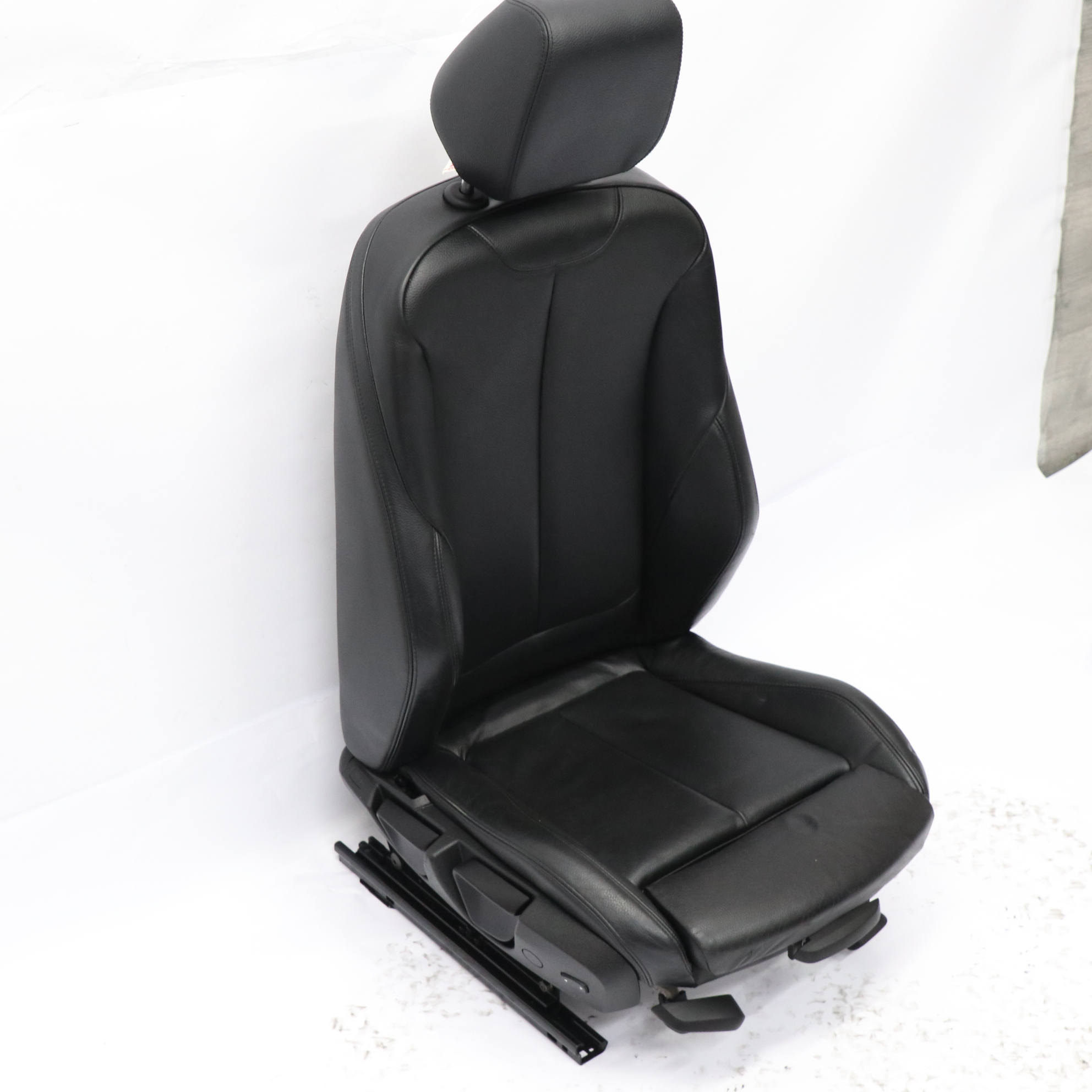 BMW F30 F31 Vorne Rechts Sitz Beheizt Sport Schwarz Leder Dakota Interieur