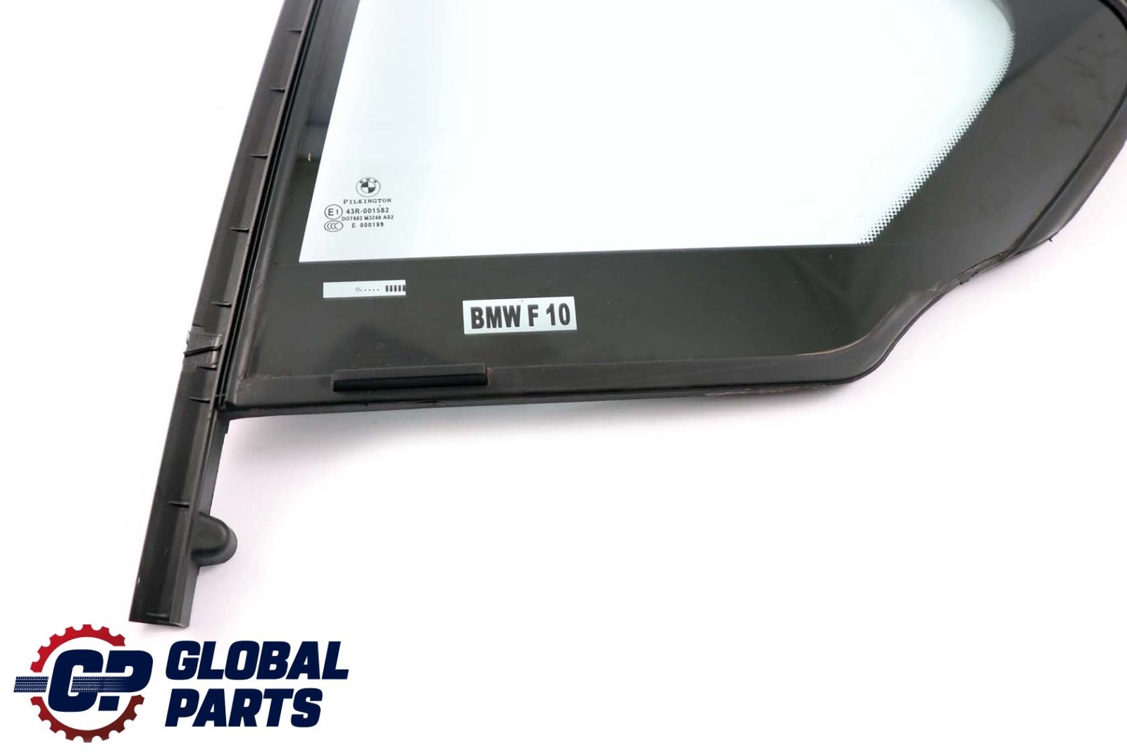 BMW 5 Series F10 Rear Left Door N/S Side Window Glass Green Fixed AS2