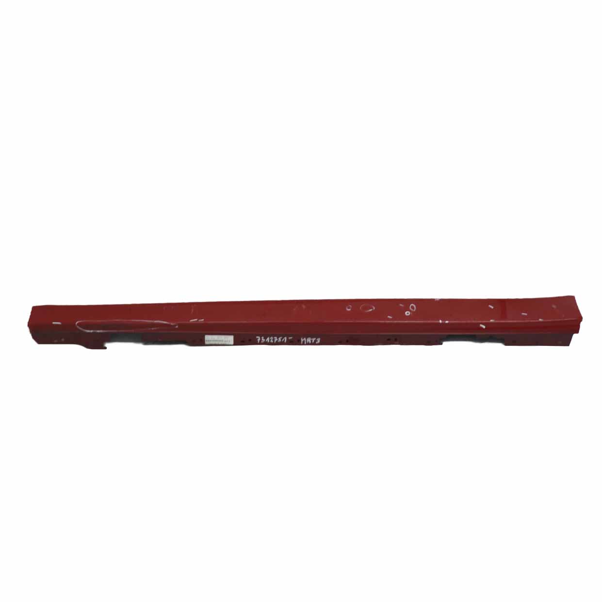 BMW F30 F31 Side Skirt Sill Strip Left N/S Melbourne Red Metallic - A75