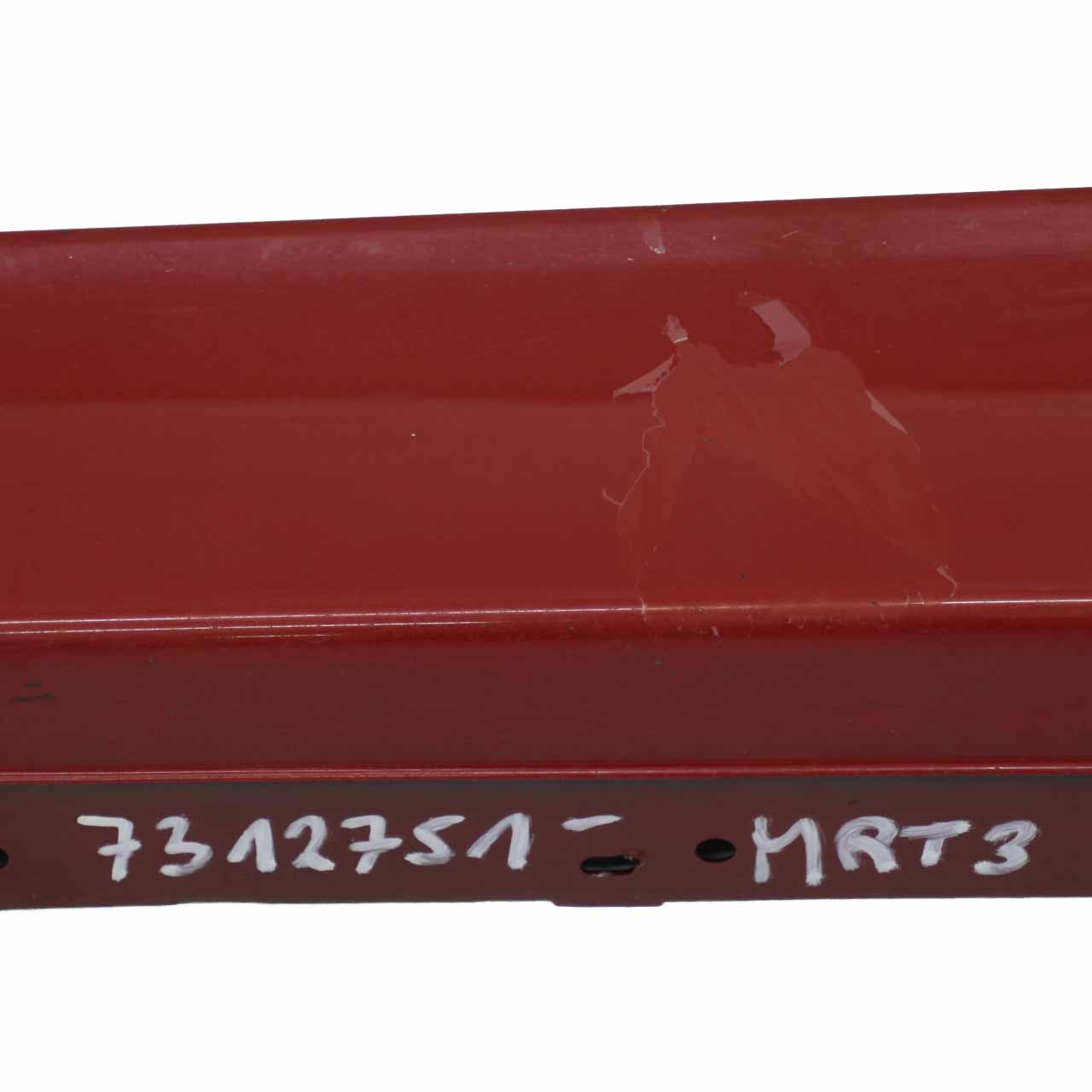 BMW F30 F31 Side Skirt Sill Strip Left N/S Melbourne Red Metallic - A75