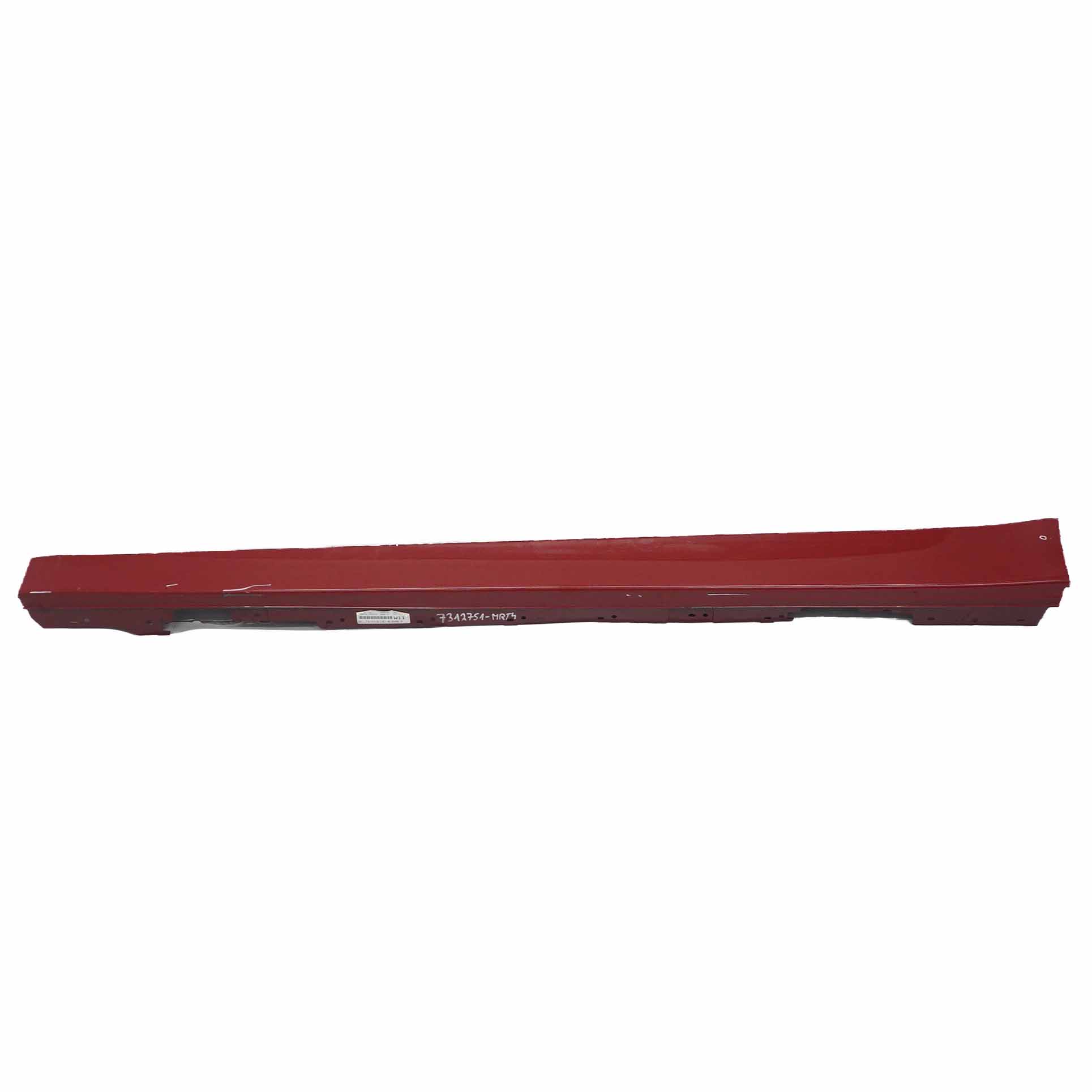 BMW F30 F31 Side Skirt Sill Strip Left N/S Melbourne Red Metallic - A75