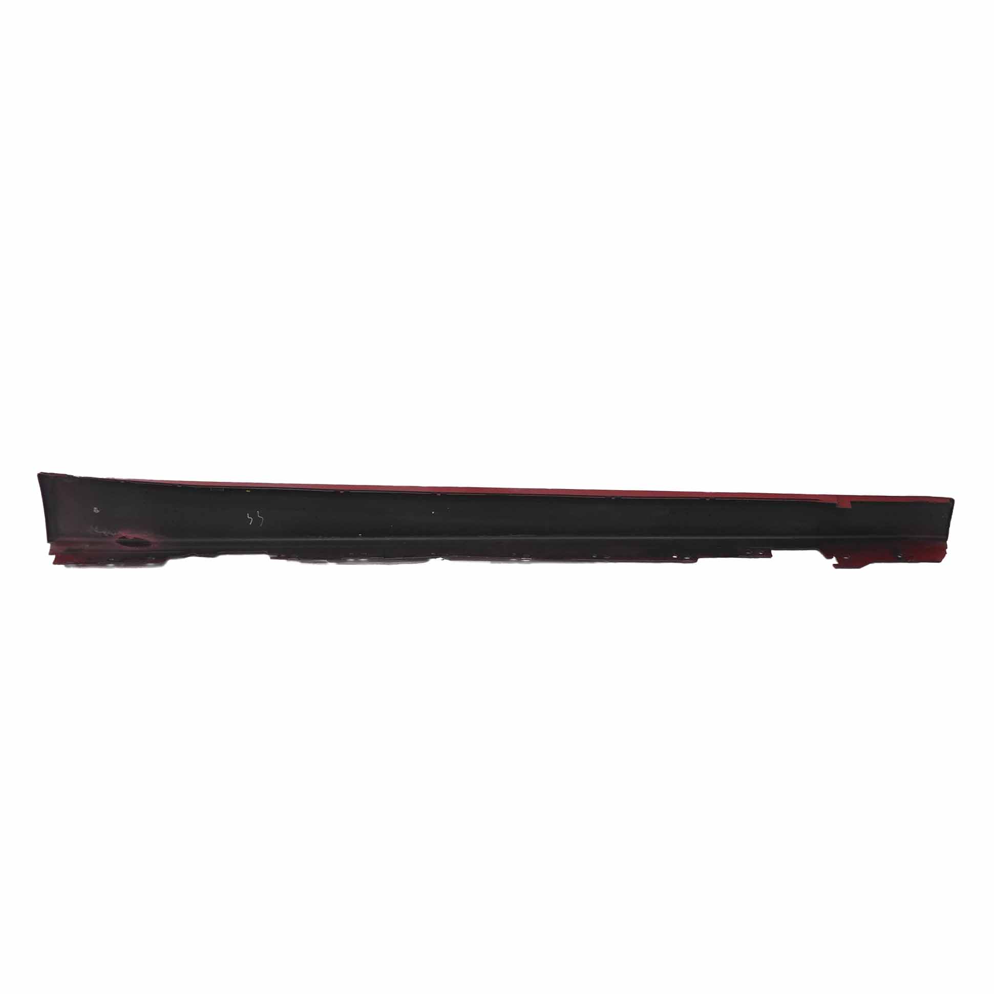 BMW F30 F31 Side Skirt Sill Strip Left N/S Melbourne Red Metallic - A75