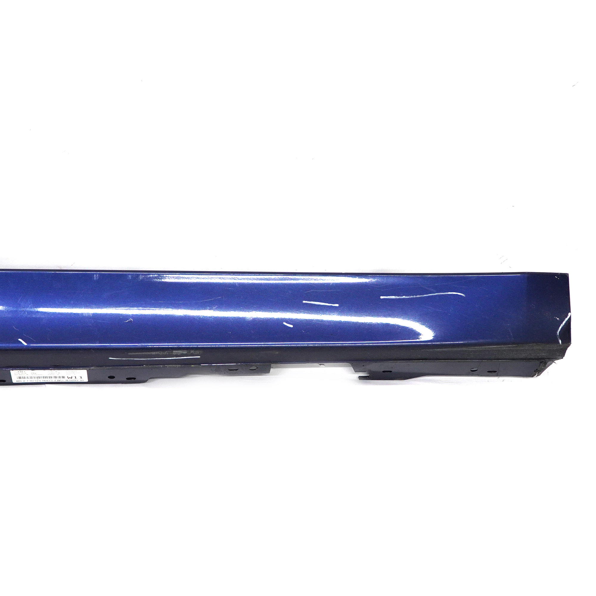 BMW F30 F31 Side Skirt Sill Strip Right O/S Mediterranean Blue Metallic - C10