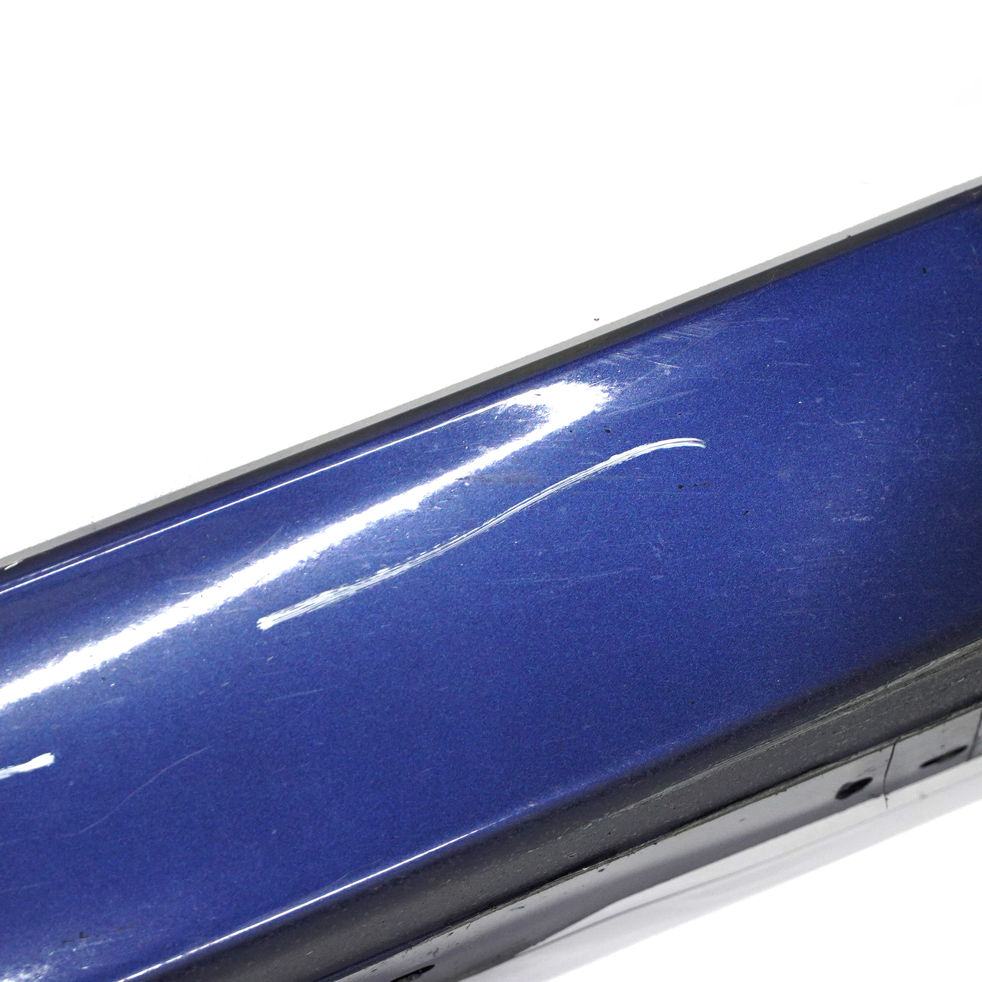 BMW F30 F31 Side Skirt Sill Strip Right O/S Mediterranean Blue Metallic - C10