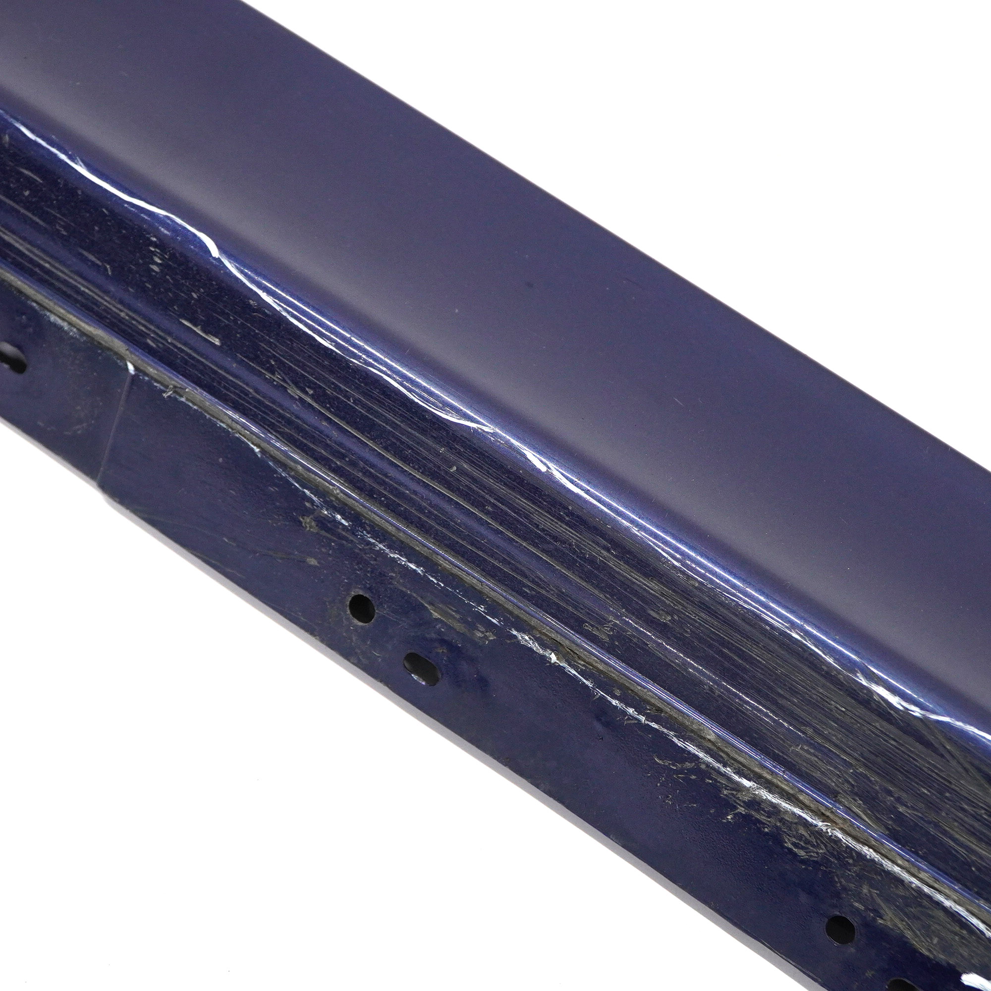 BMW F30 F31 Side Skirt Sill Strip Right O/S Mediterranean Blue Metallic - C10