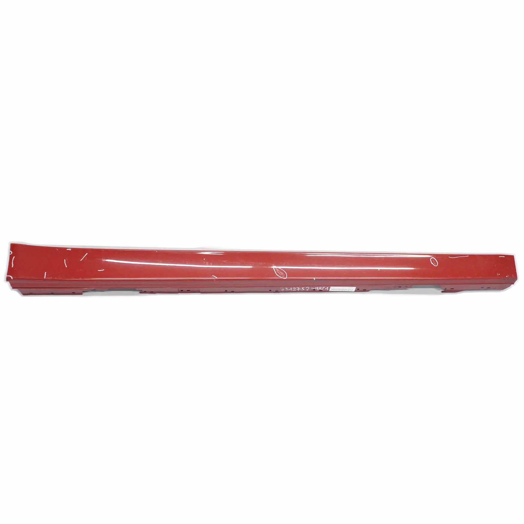 BMW F30 F31 Side Skirt Sill Strip Right O/S Melbourne Red Metallic - A75