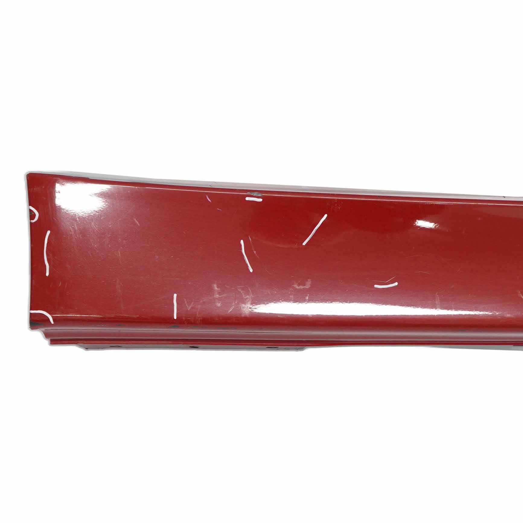 BMW F30 F31 Side Skirt Sill Strip Right O/S Melbourne Red Metallic - A75