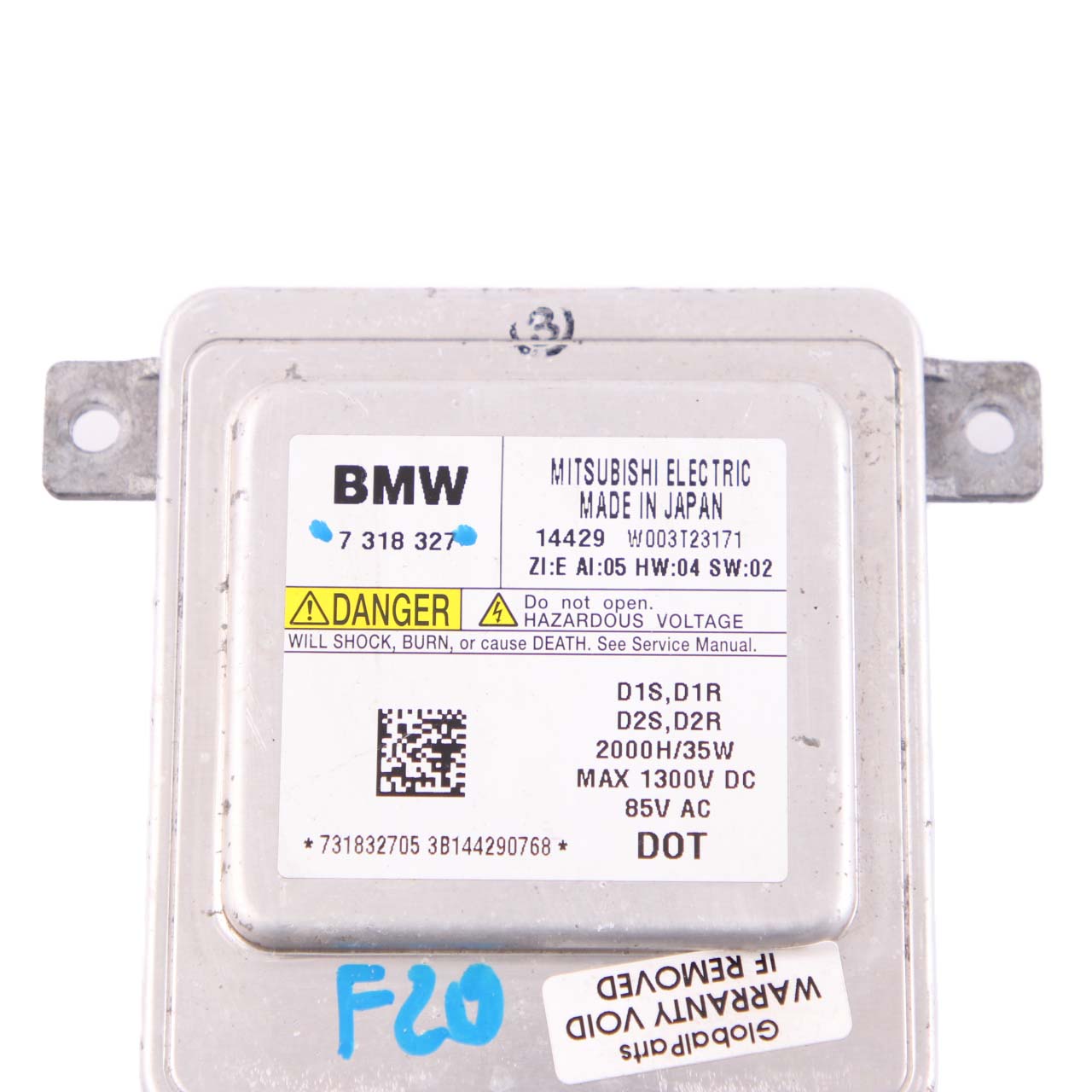 BMW E84 E90 LCI F10 F20 Mitsubishi Xenon Steuergerät Scheinwerfer ECU 7318327