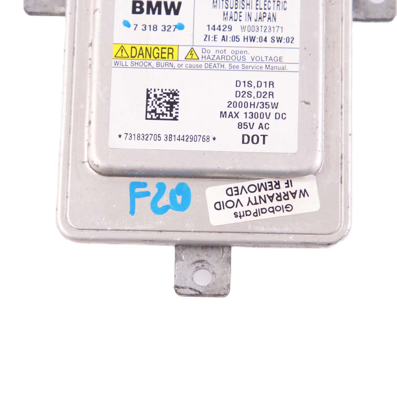 BMW E84 E90 LCI F10 F20 Mitsubishi Xenon Steuergerät Scheinwerfer ECU 7318327