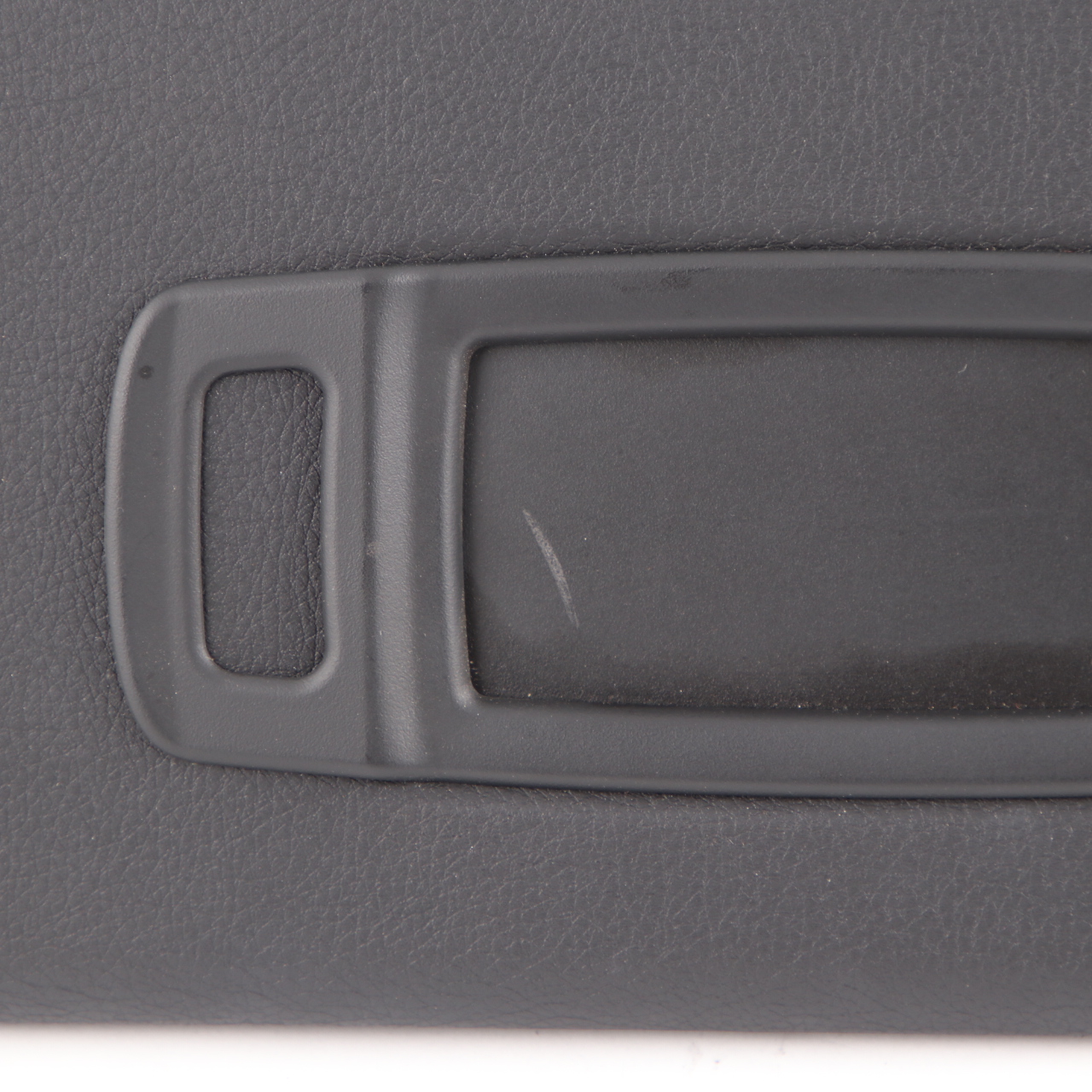 BMW X1 F48 Sonnenblende Spiegel rechts Panel Trim schwarz Leder Sunvisor 7393406