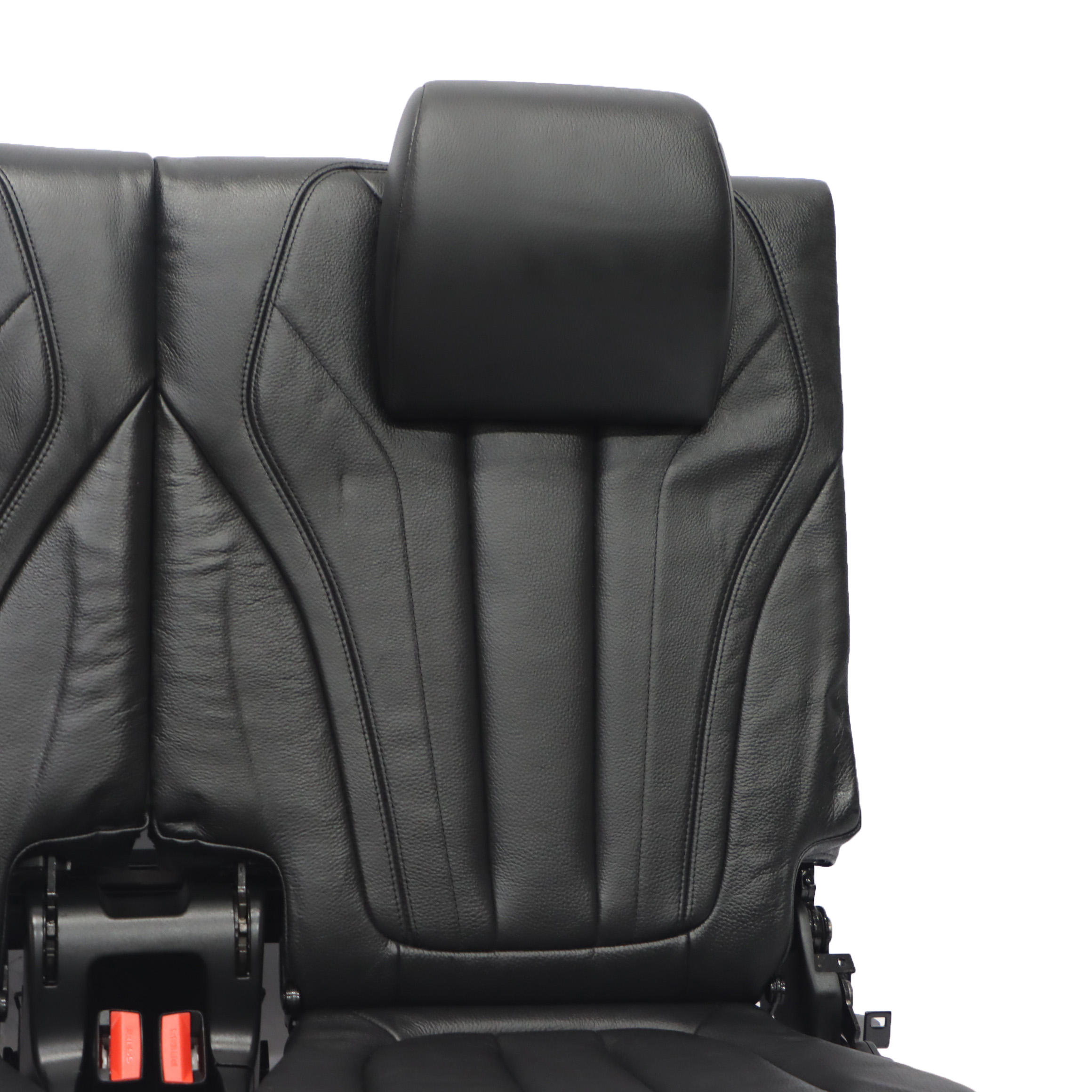 BMW X5 F15 Rücksitz links Interieur Leder Dakota Schwarz