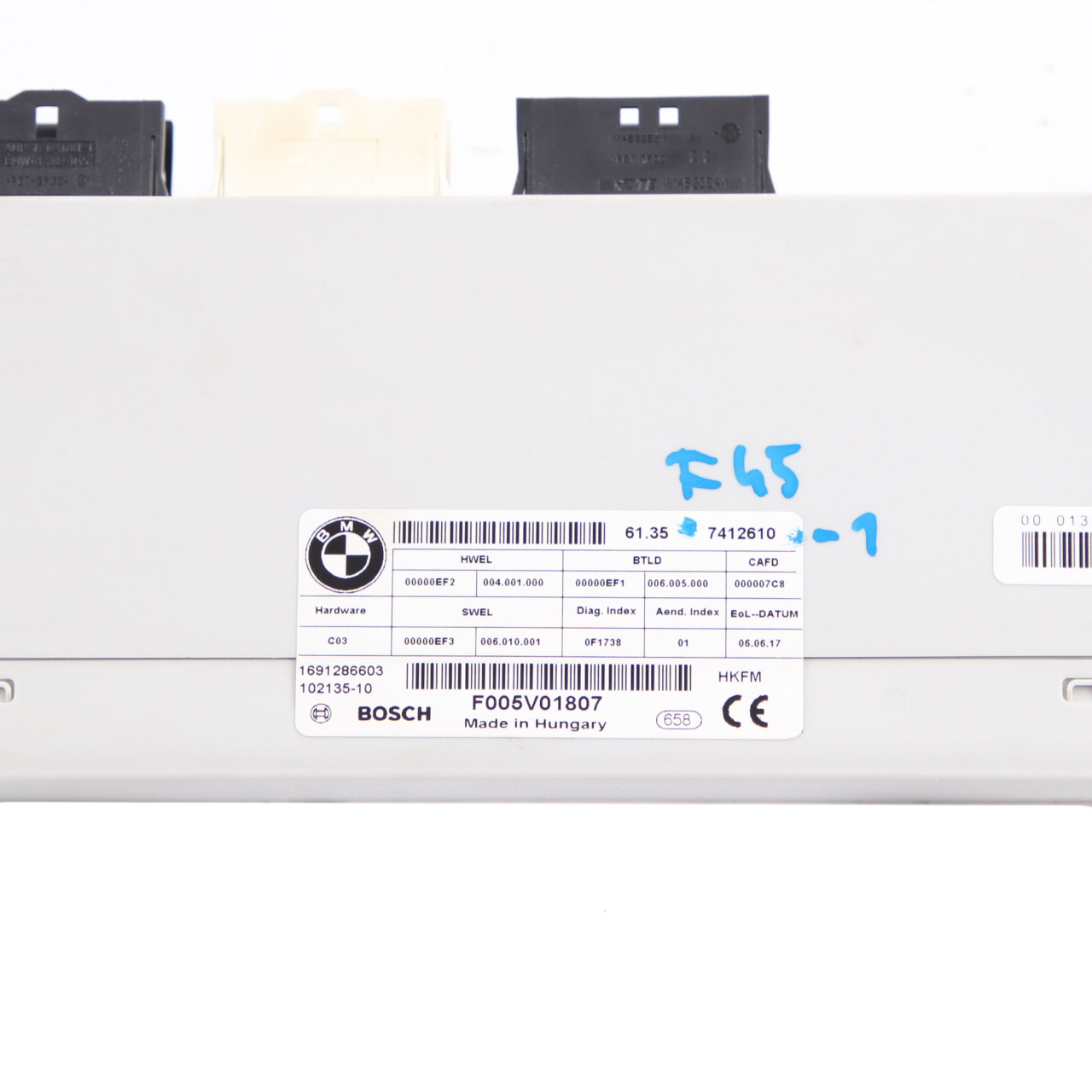 BMW F15 F16 F31 F36 Modul Steuergerät Kofferraumklappe Heckklappenaufzug 7384722