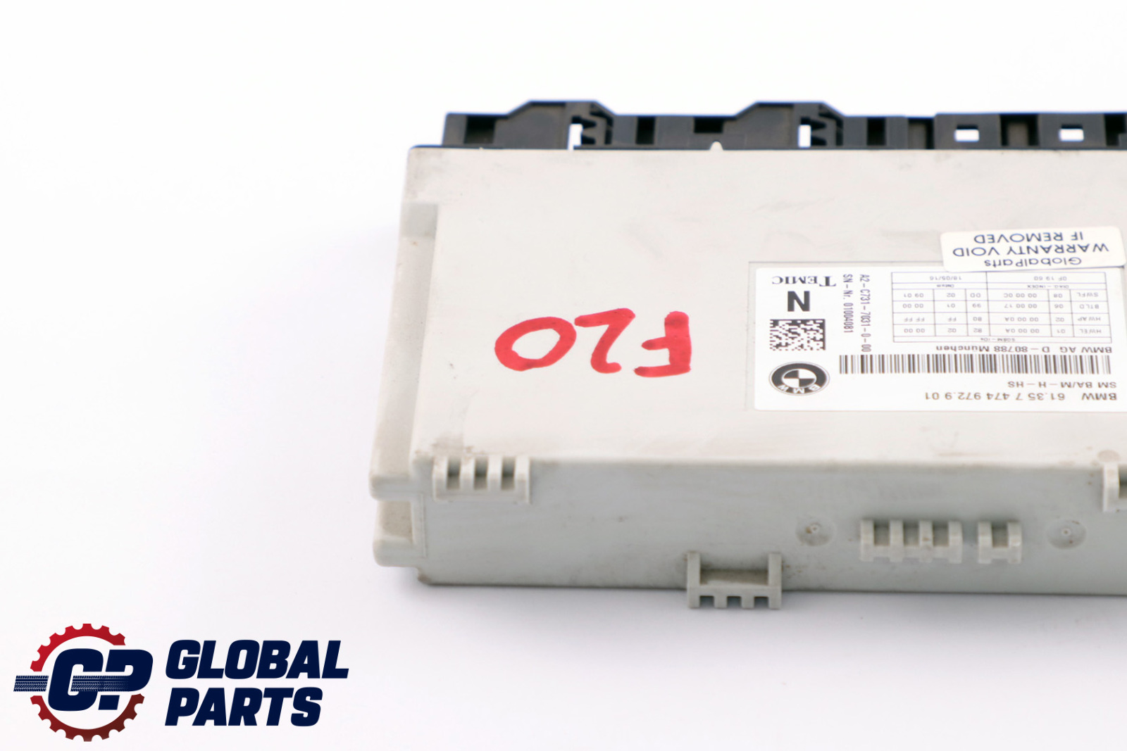 BMW F20 F21 F22 F30 F31 F32 F33 Vordersitz-Steuermodul ECU 7474972