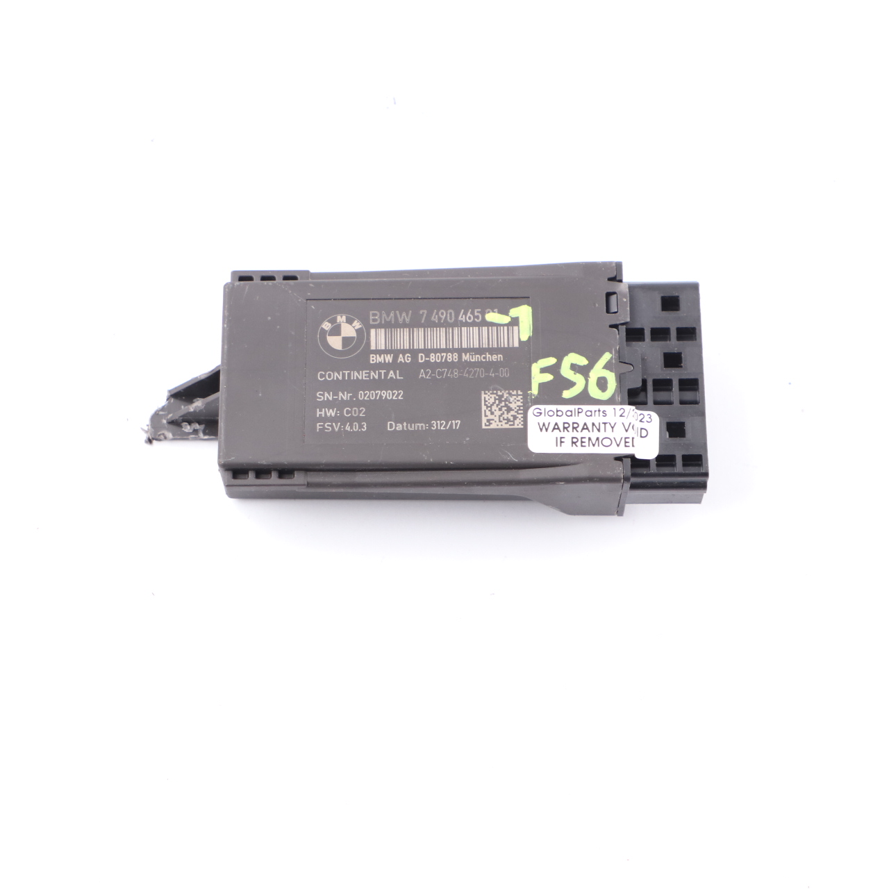 BMW F10 F20 F30 F31 Mini F55 F56 Vordersitzheizungs-Steuermodul ECU 7490465