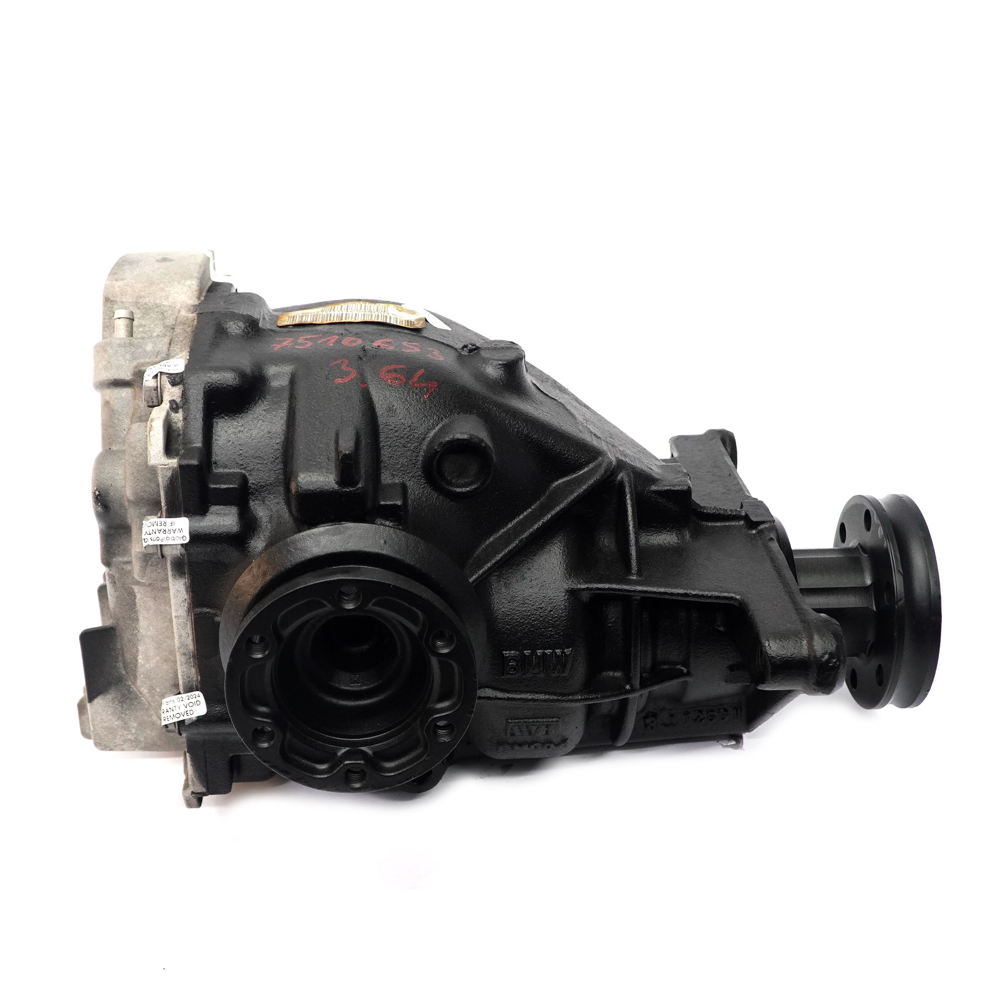 BMW X5 E53 4.4i M62 Rear Differential Diff 3.64 Ratio 7510653 7510654 WARRANTY