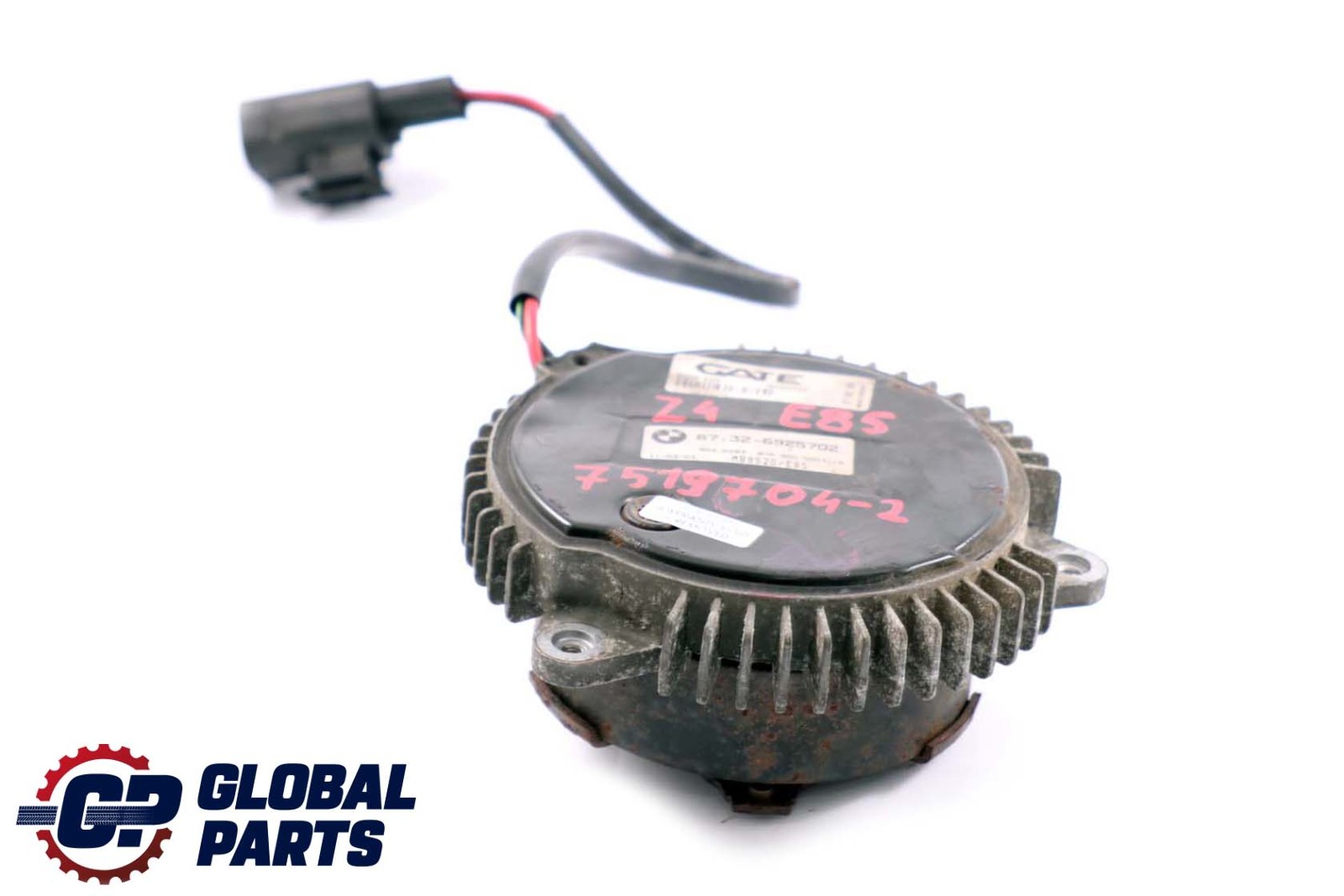 BMW Z4 er E85 Lüfterzarge Lüfter Motor 400W 6925702 7519704