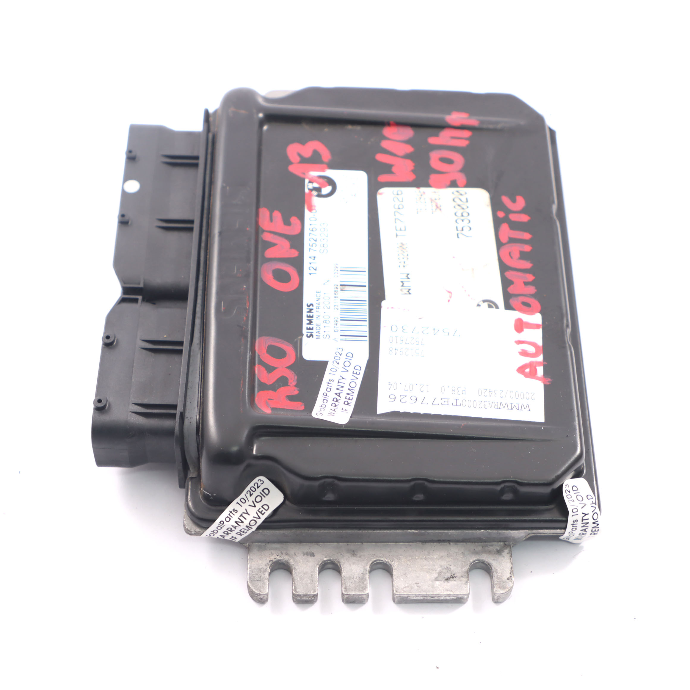 MINI One R50 W10 90PS Motor ECU Steuergerät Modul DME 7527610 Automatik