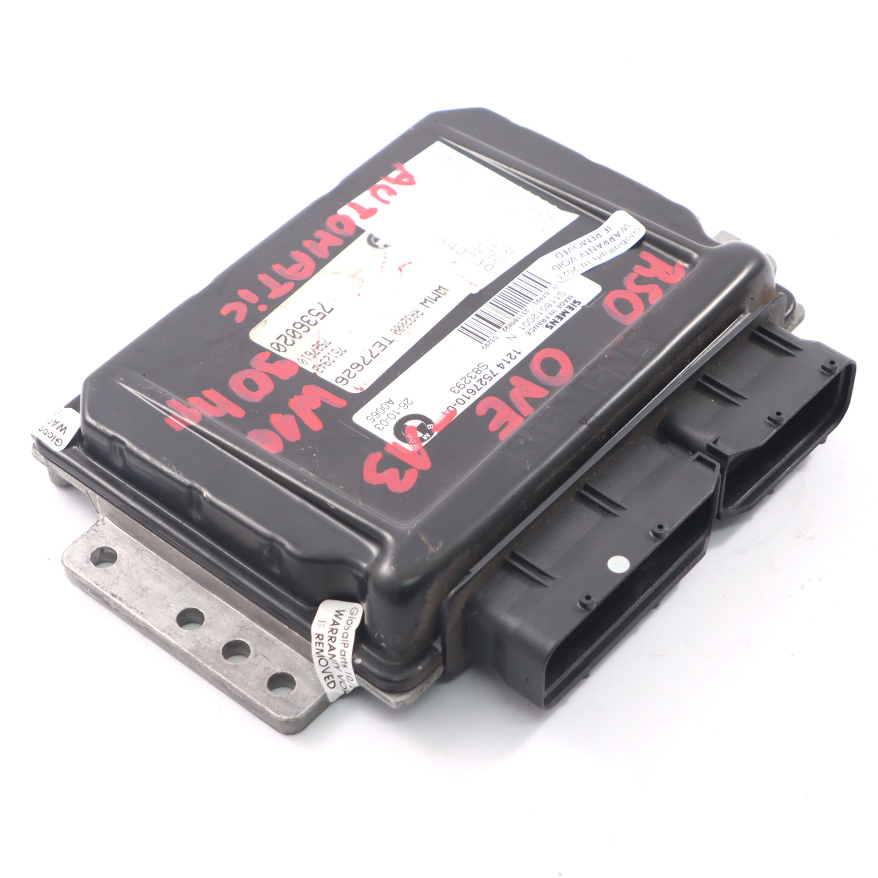 MINI One R50 W10 90PS Motor ECU Steuergerät Modul DME 7527610 Automatik